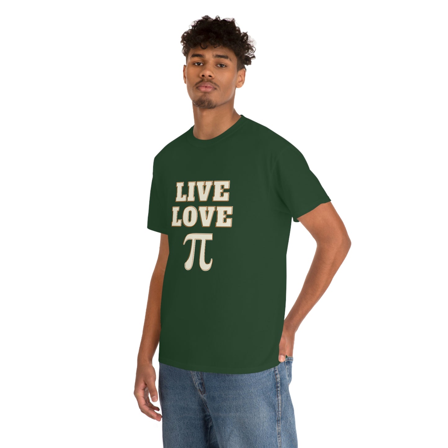 Live Love Pi Unisex Cotton T-shirt