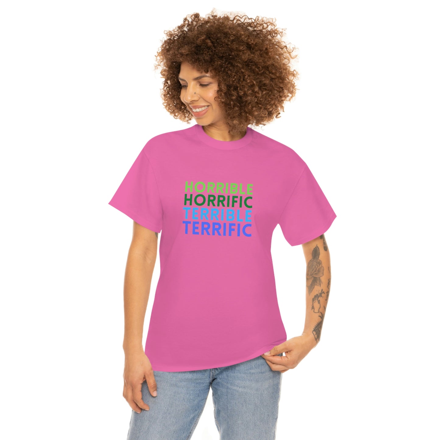 Terrific Unisex Cotton T-shirt