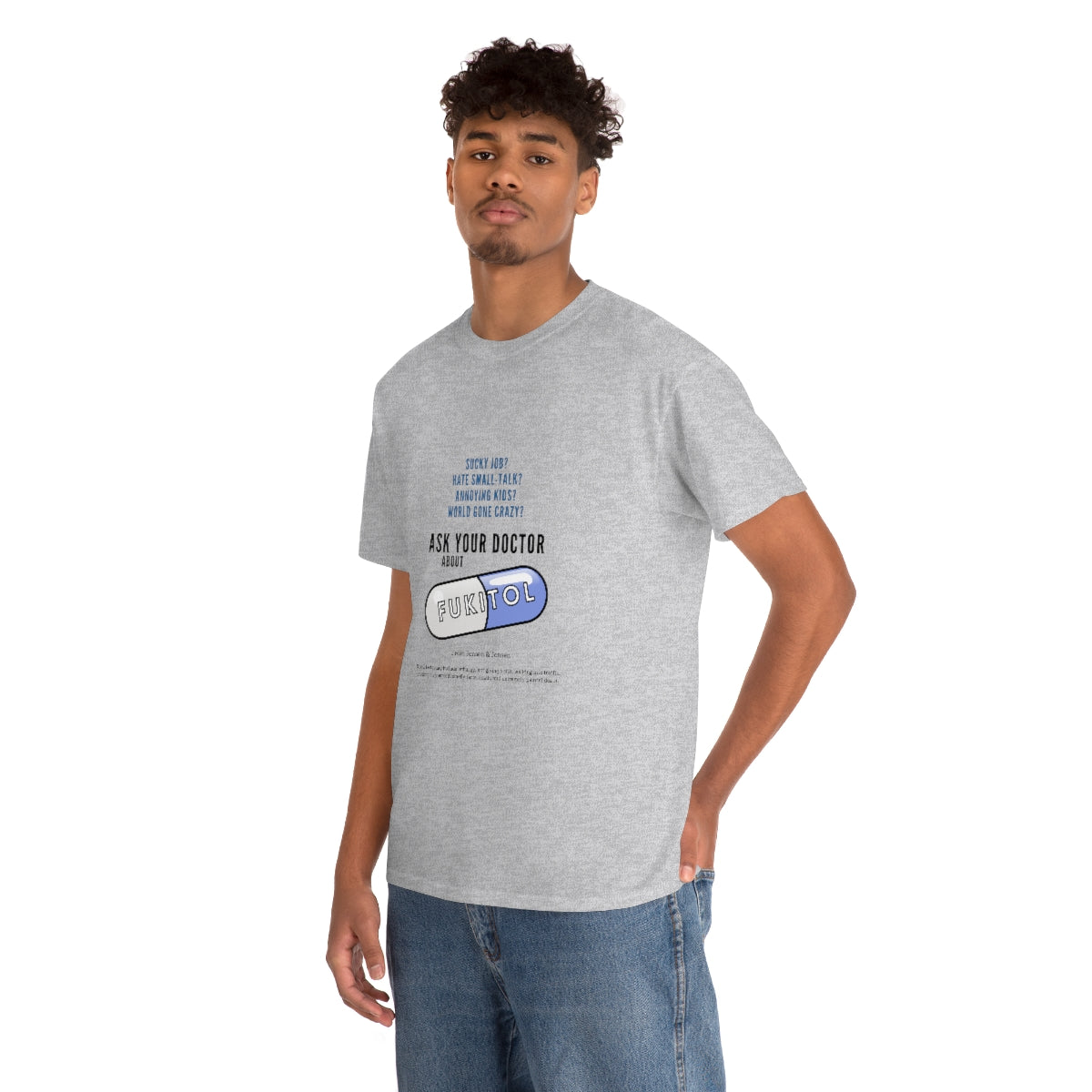 Just Say Fukitol Unisex Cotton T-shirt