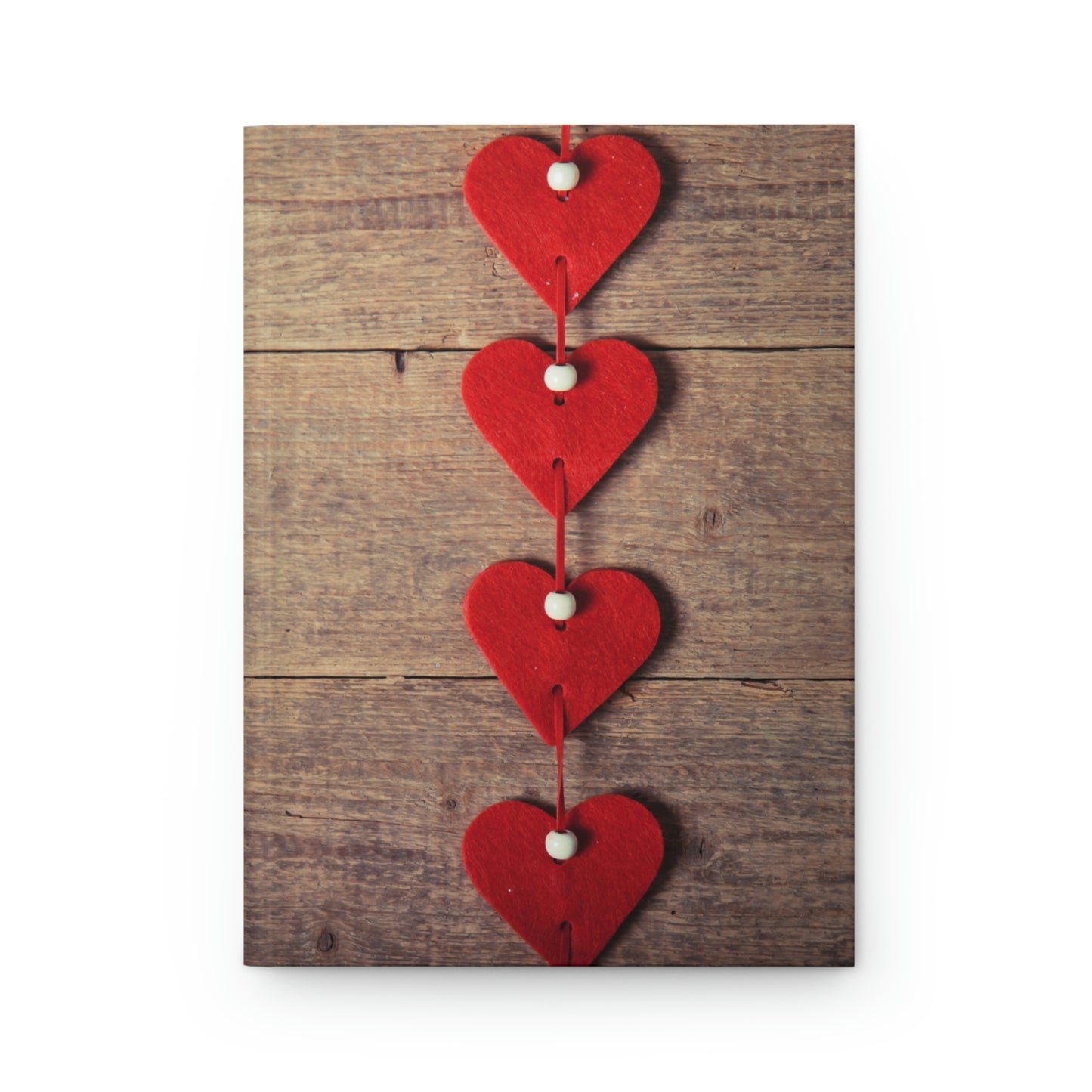 Subtle Valentine Notebook Book Hardcover Journal Matte