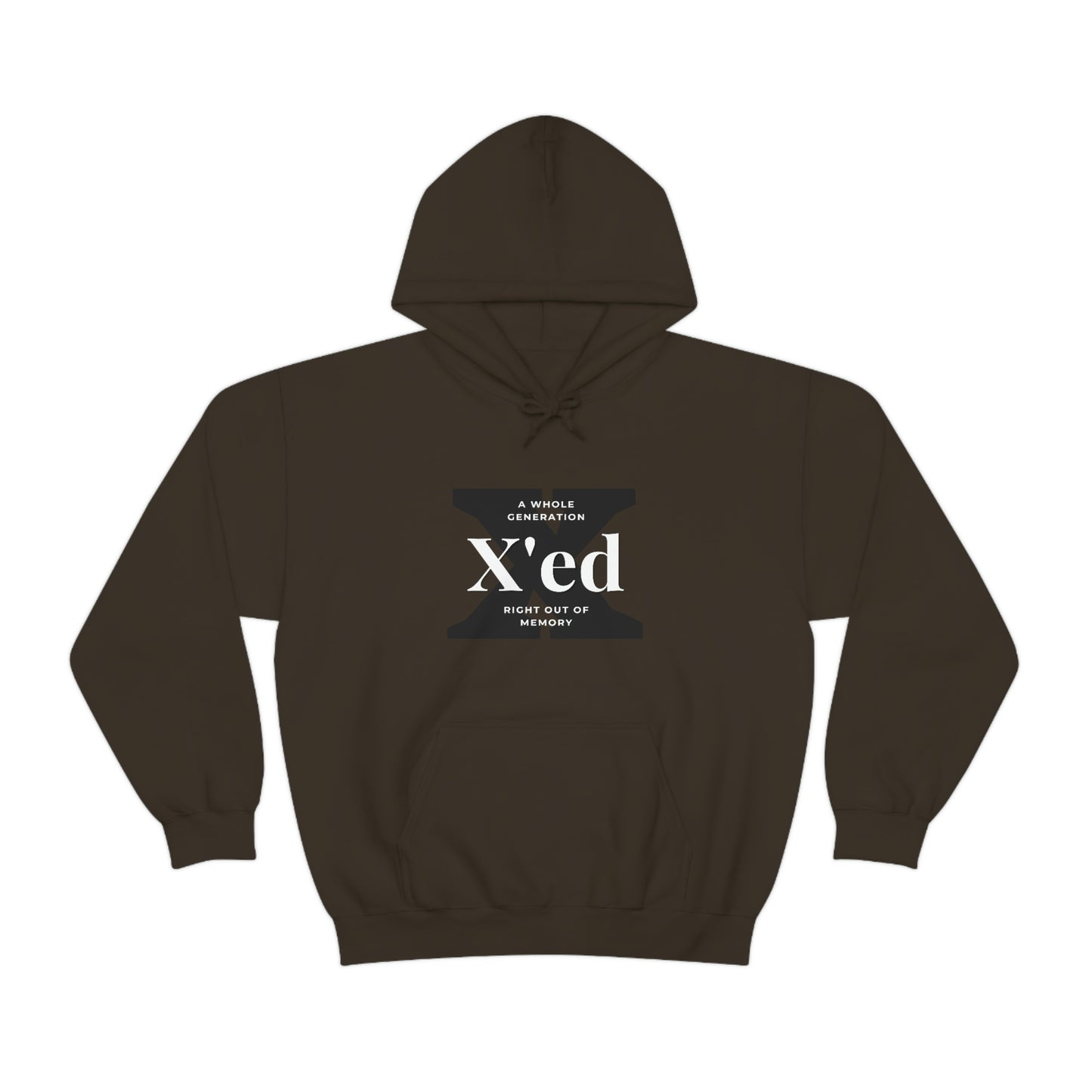 GenX X'ed Out Unisex Hooded Sweatshirt