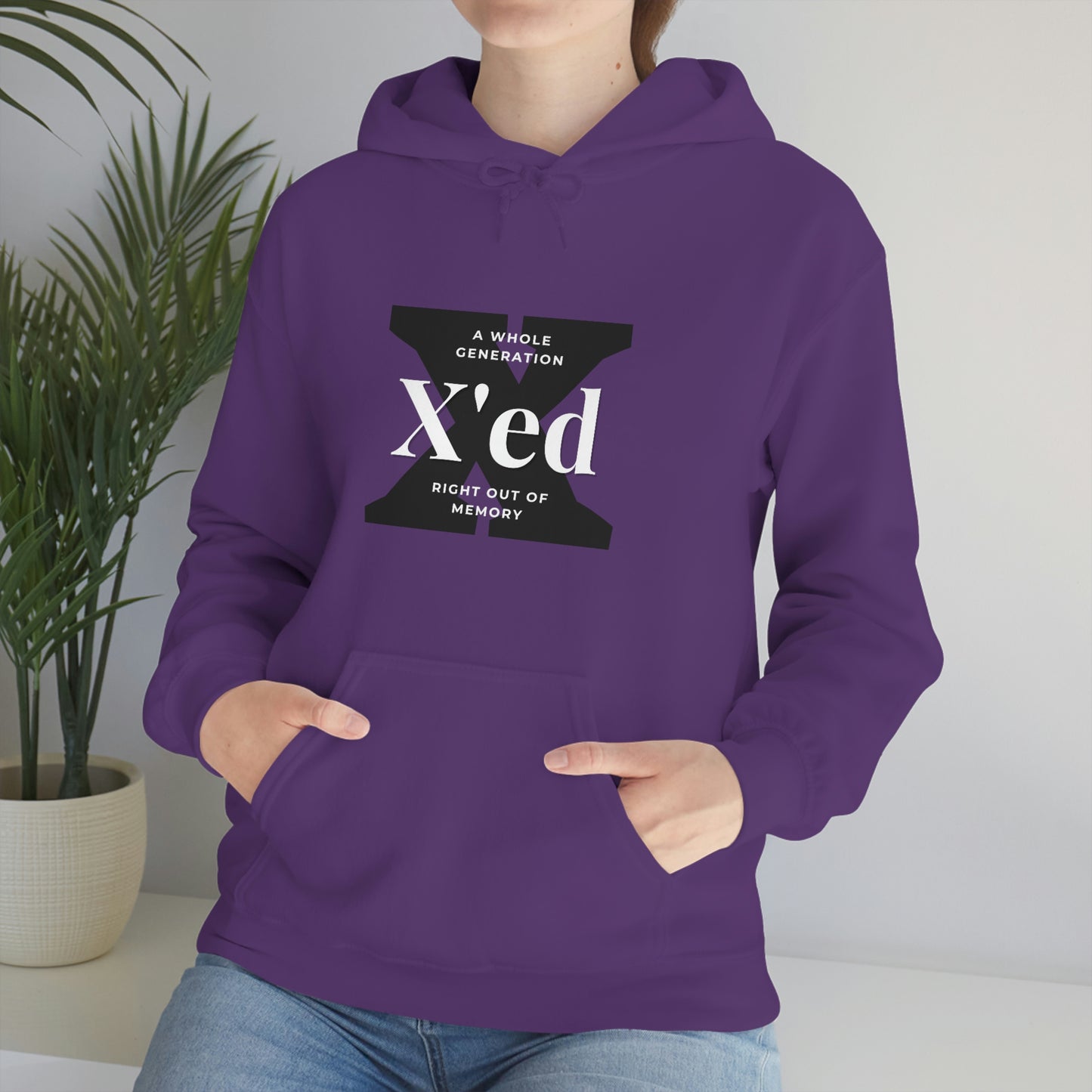 GenX X'ed Out Unisex Hooded Sweatshirt