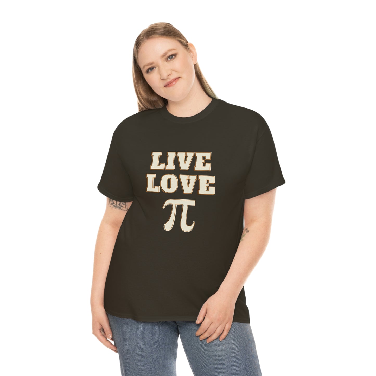 Live Love Pi Unisex Cotton T-shirt