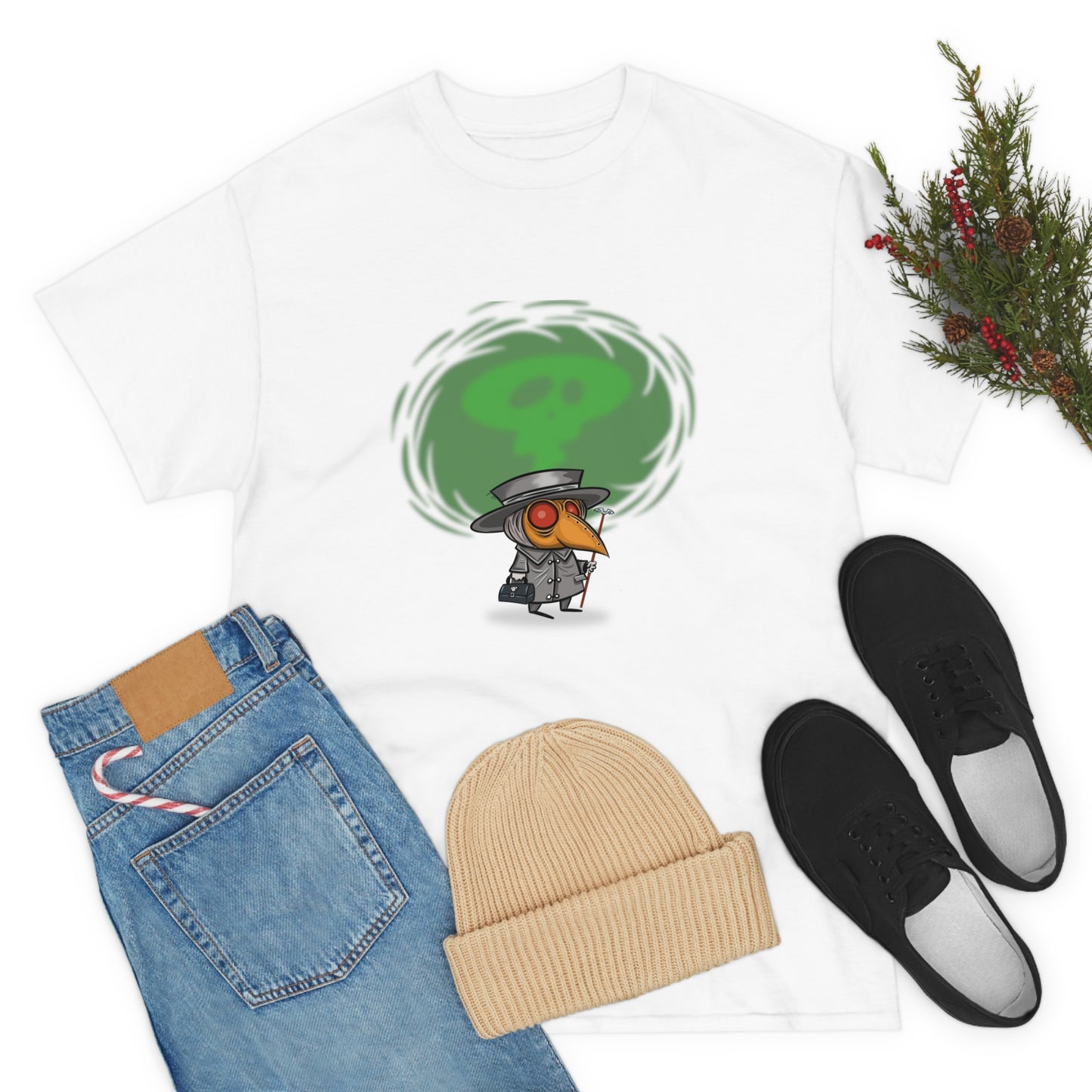 Chris Jackson Plague Doctor Unisex Cotton T-shirt