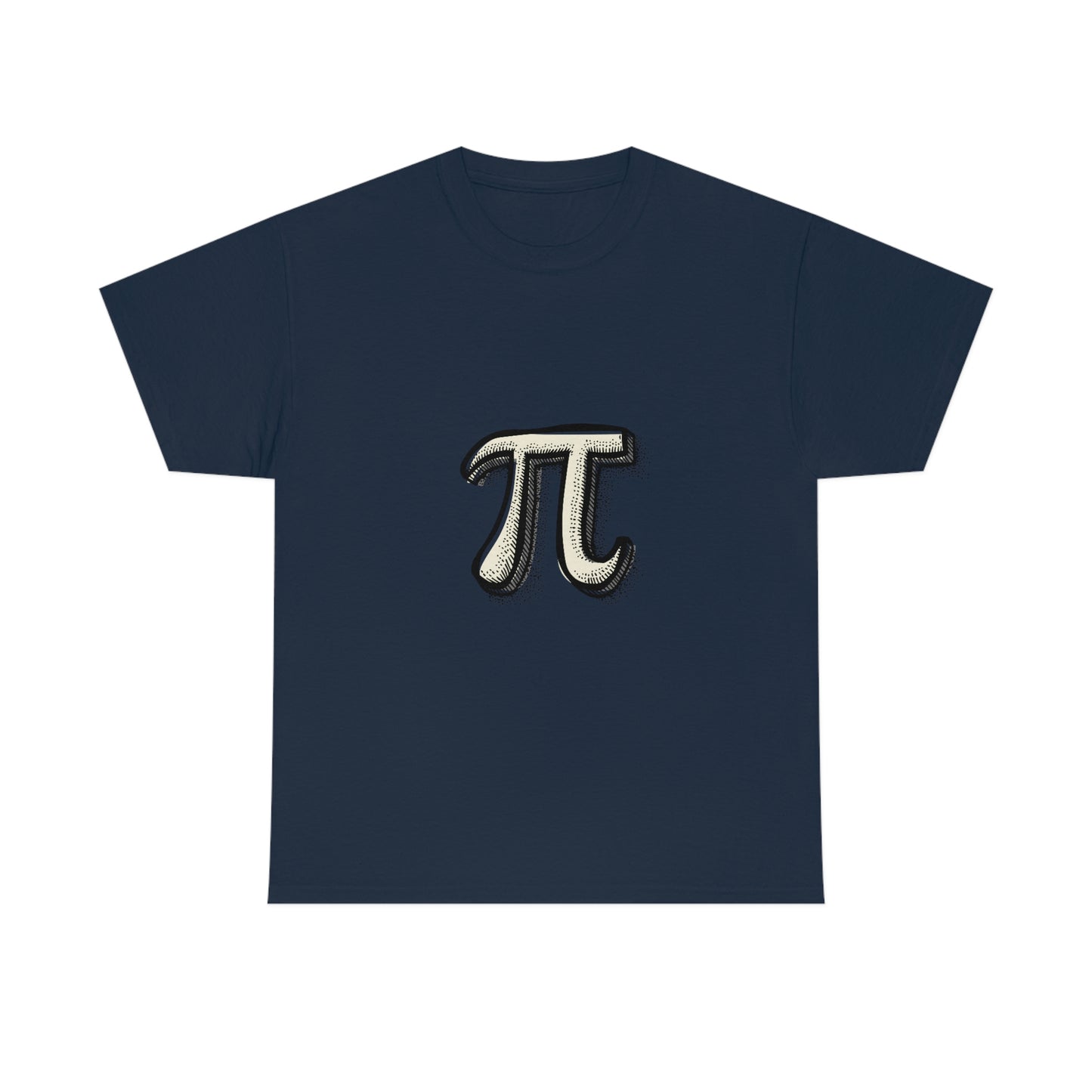 Sketchy Pi Unisex Cotton T-shirt