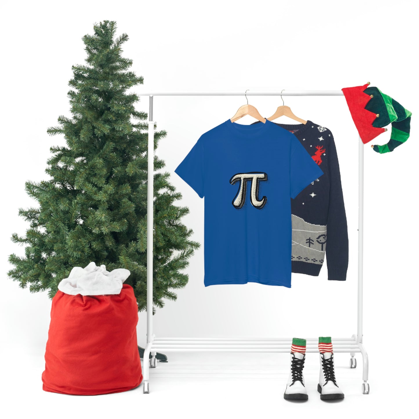 Sketchy Pi Unisex Cotton T-shirt
