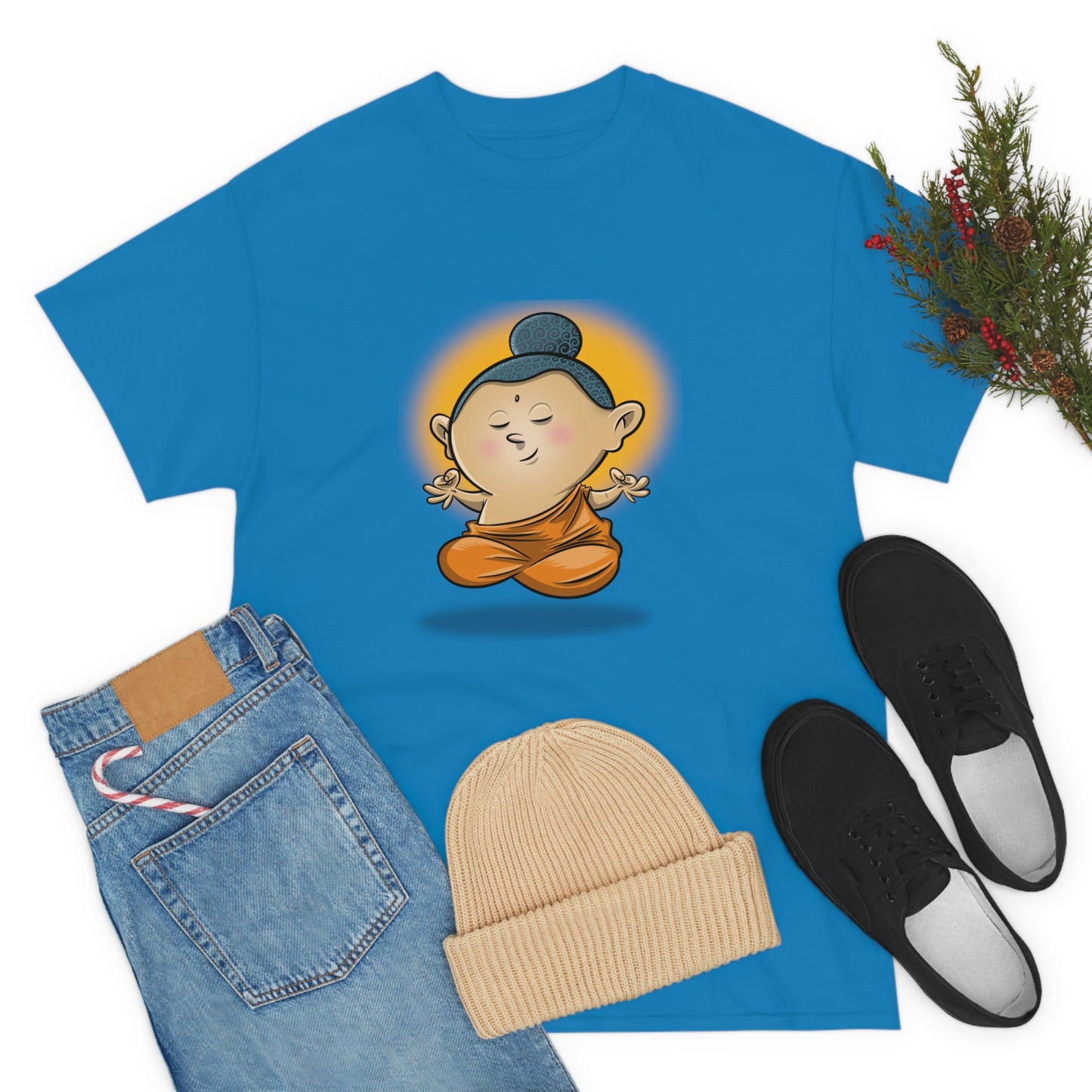 Chris Jackson Li'l Buddha Unisex Cotton T-shirt