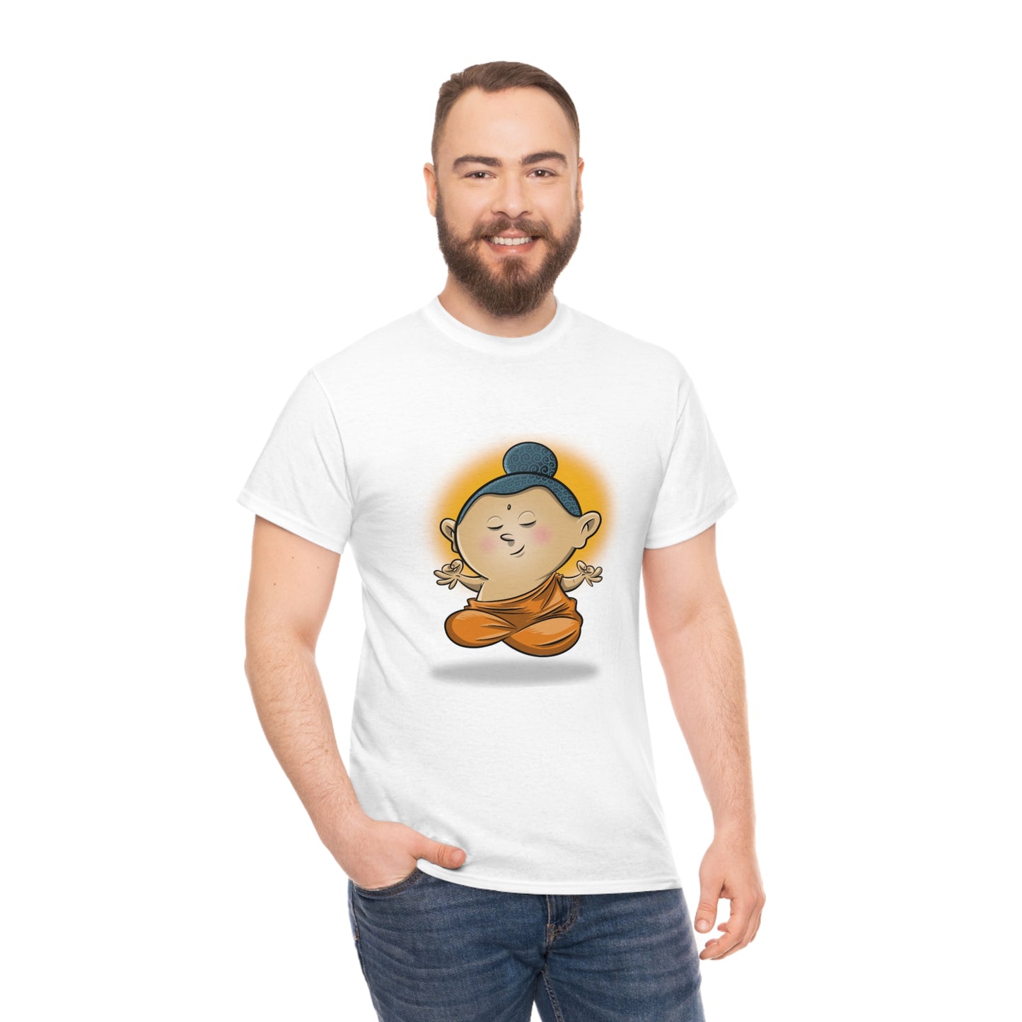 Chris Jackson Li'l Buddha Unisex Cotton T-shirt