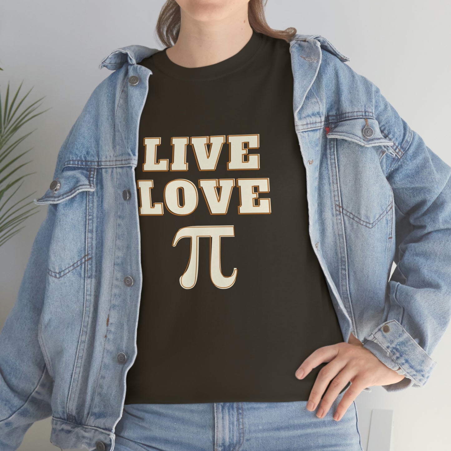 Live Love Pi Unisex Cotton T-shirt