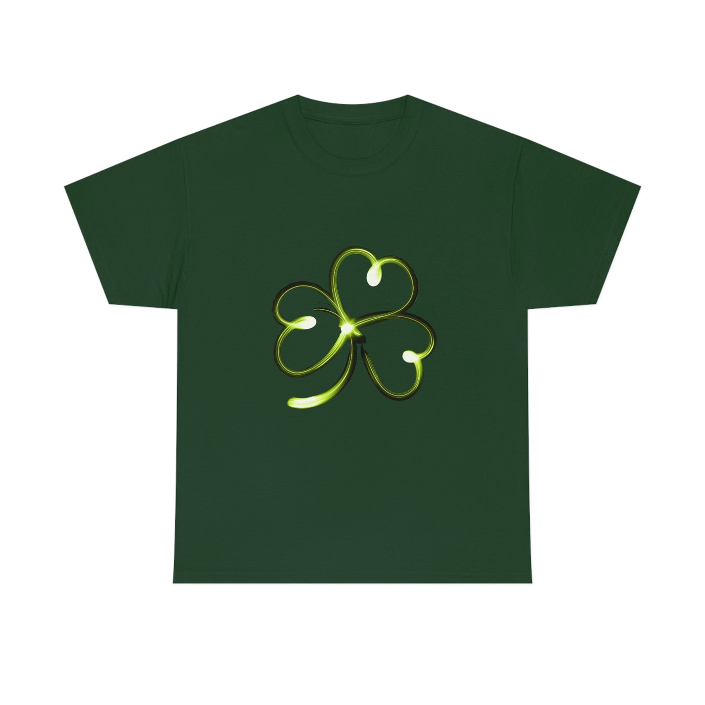 Simple Shamrock Unisex Cotton T-shirt