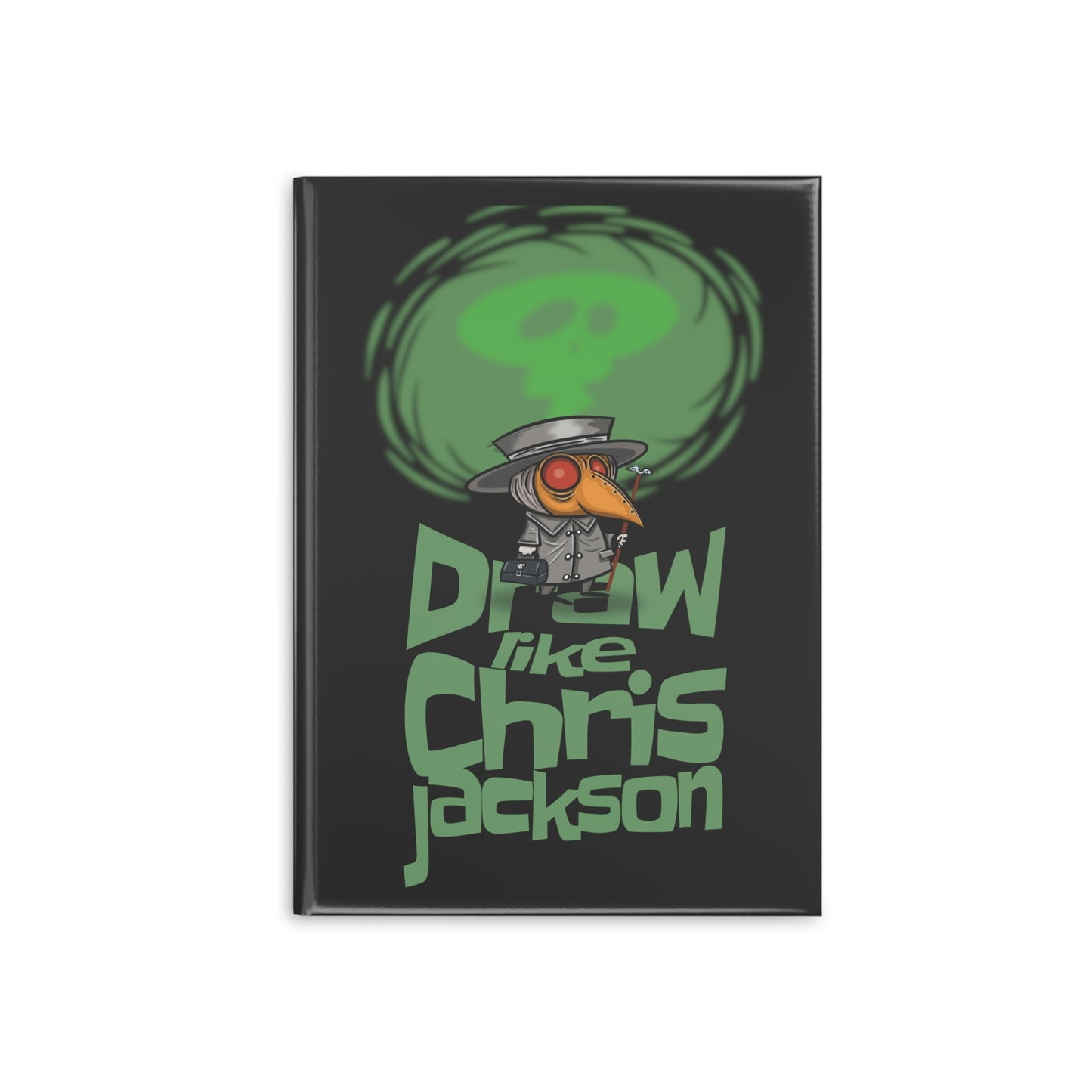 Draw Like Chris Jackson Hardcover Notebook with Puffy Covers