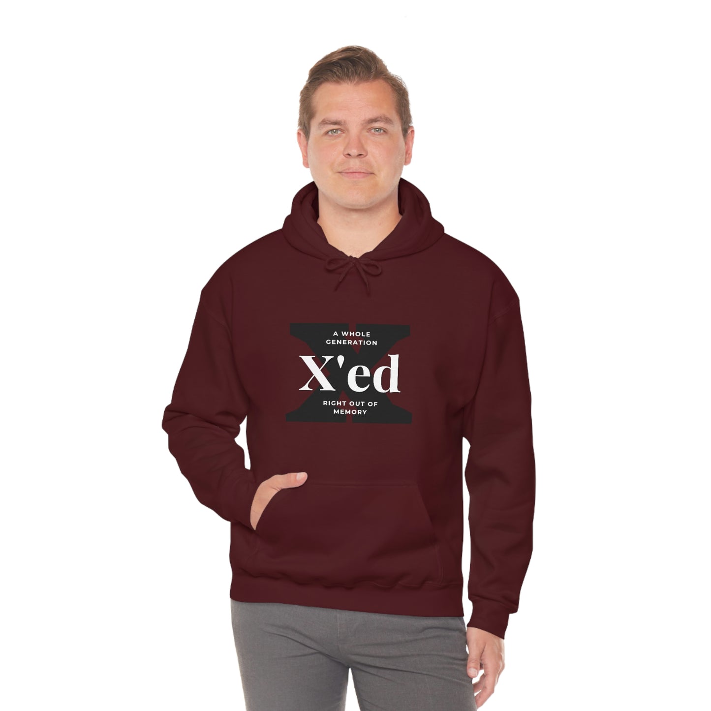 GenX X'ed Out Unisex Hooded Sweatshirt