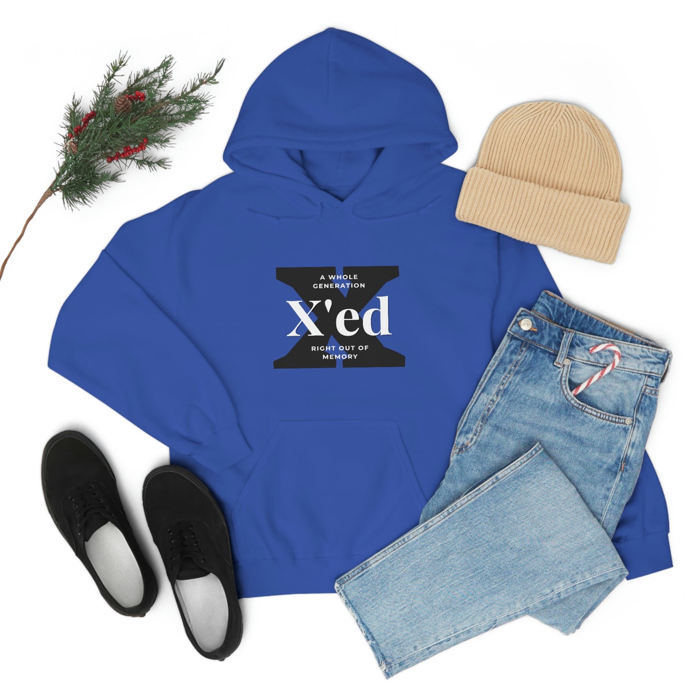 GenX X'ed Out Unisex Hooded Sweatshirt