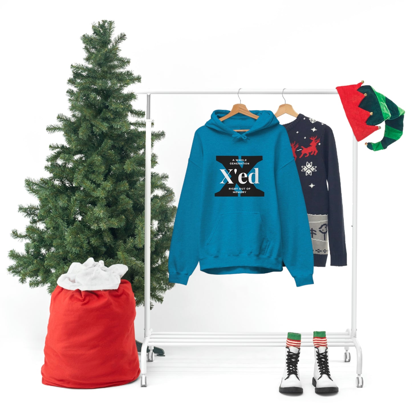 GenX X'ed Out Unisex Hooded Sweatshirt