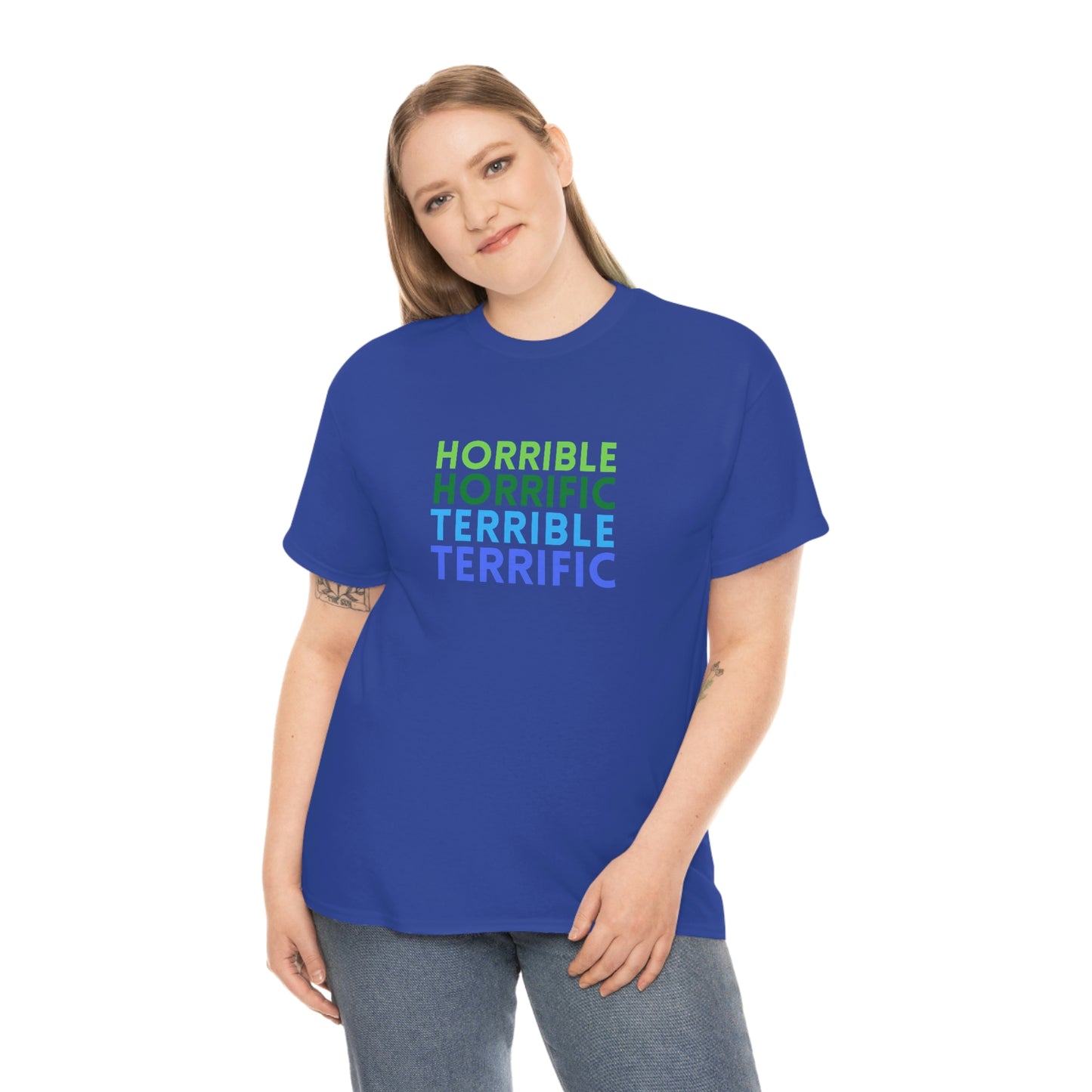 Terrific Unisex Cotton T-shirt