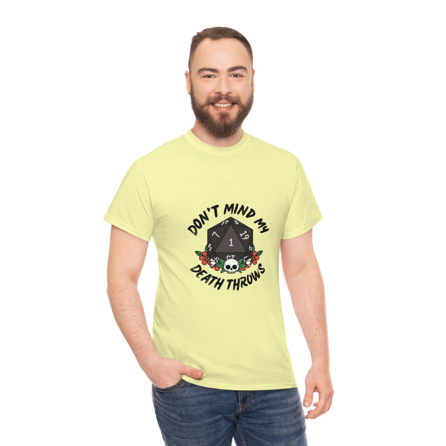 Death Throws Light Unisex Cotton T-shirt