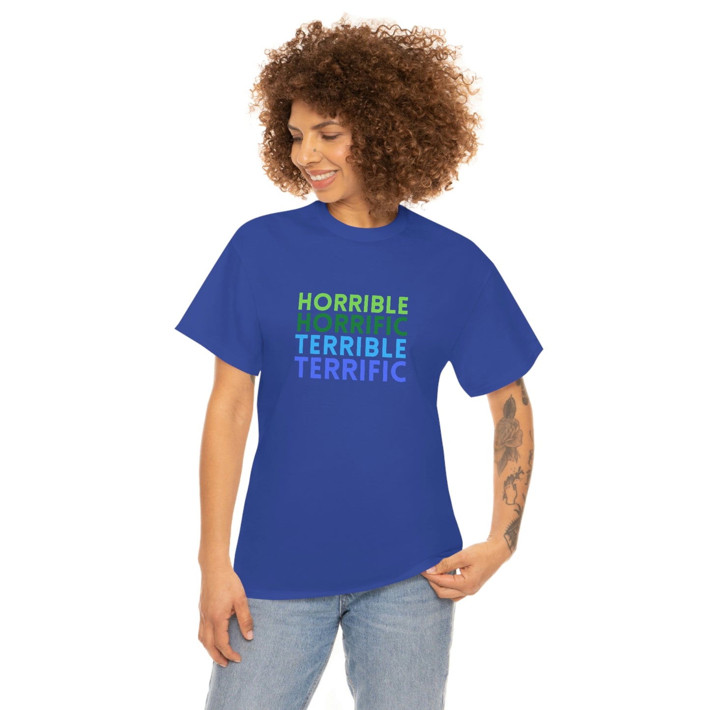 Terrific Unisex Cotton T-shirt