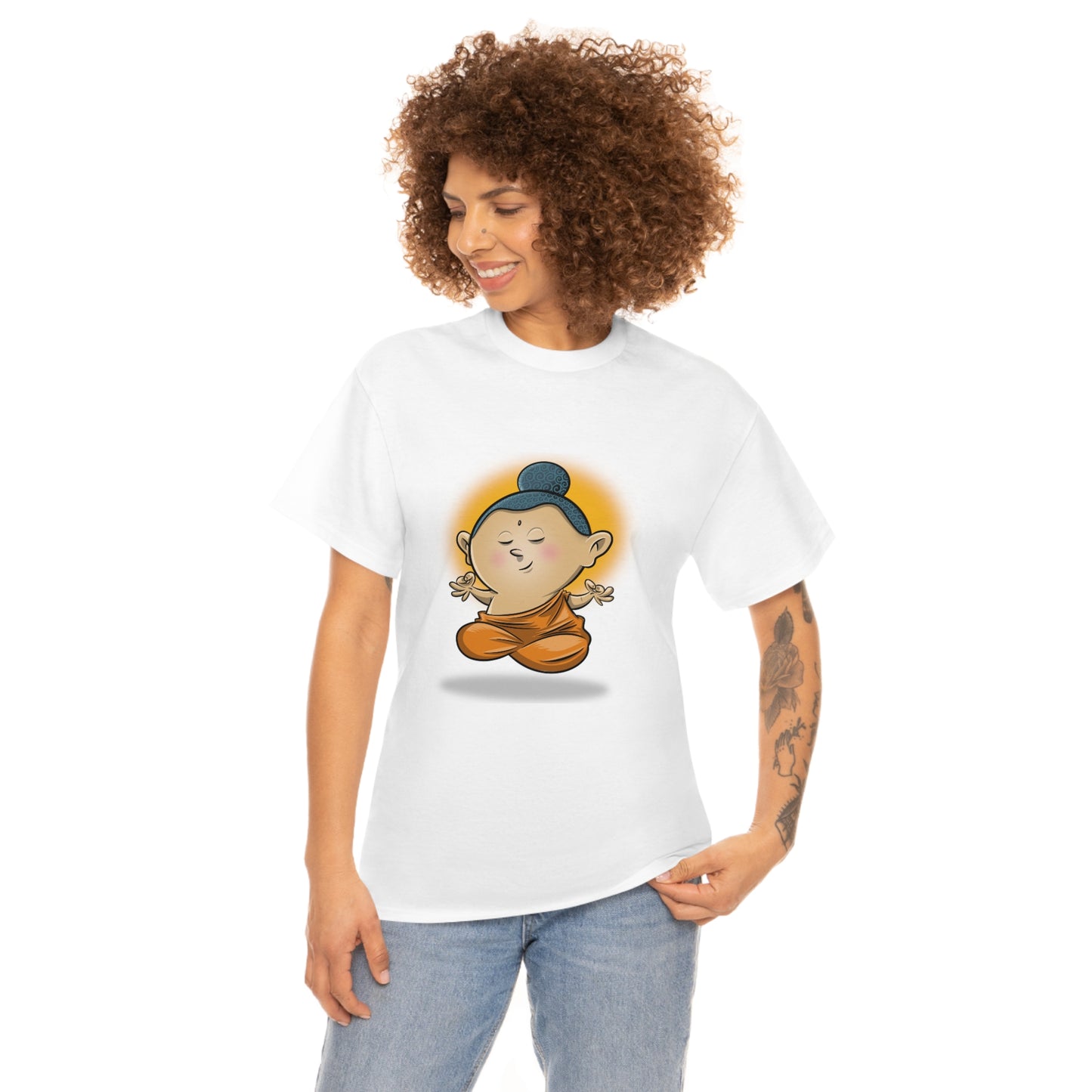 Chris Jackson Li'l Buddha Unisex Cotton T-shirt