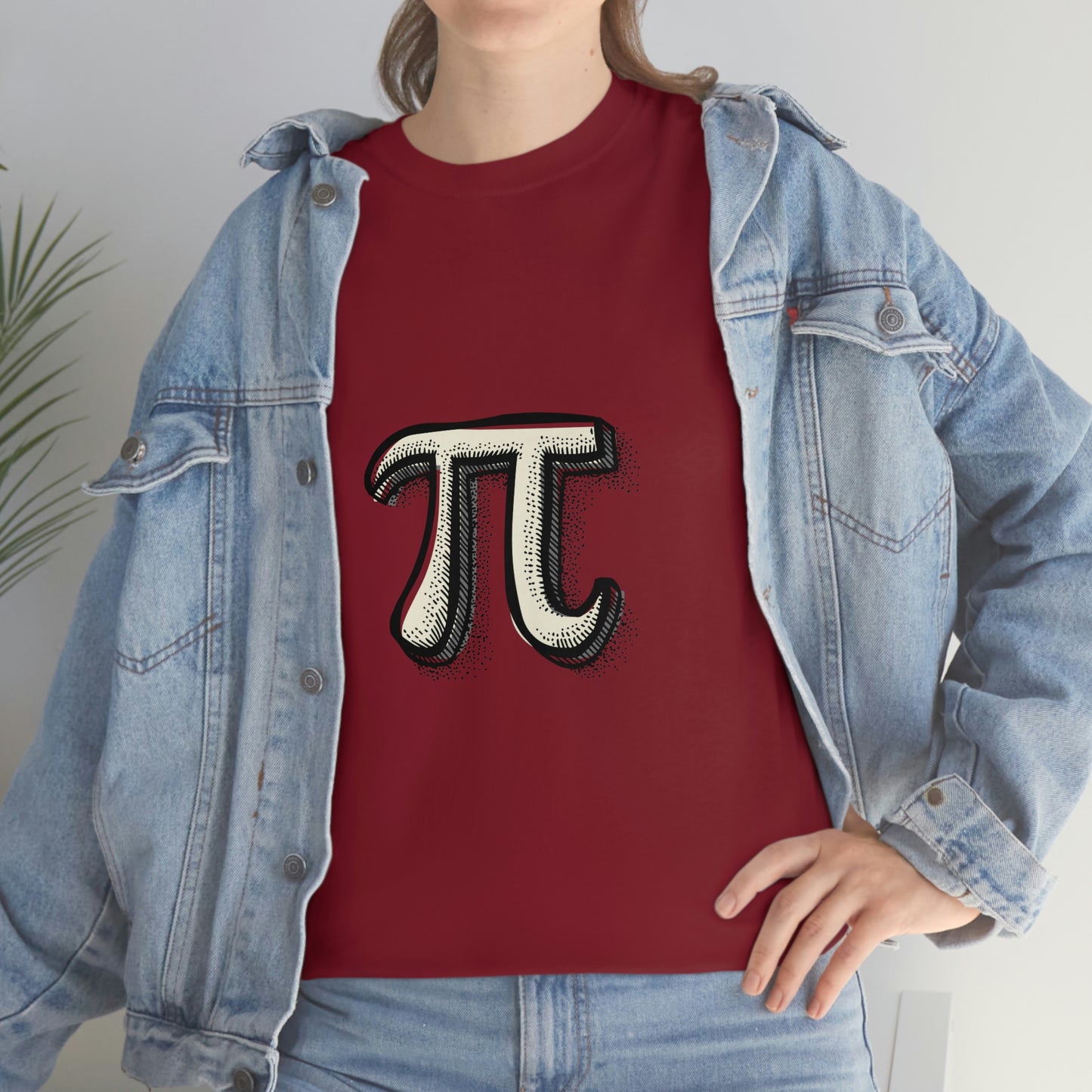 Sketchy Pi Unisex Cotton T-shirt