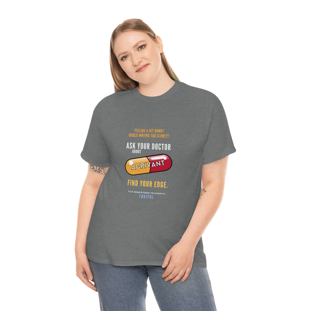 Agrivant - Revenge is Sweet Unisex Cotton T-shirt