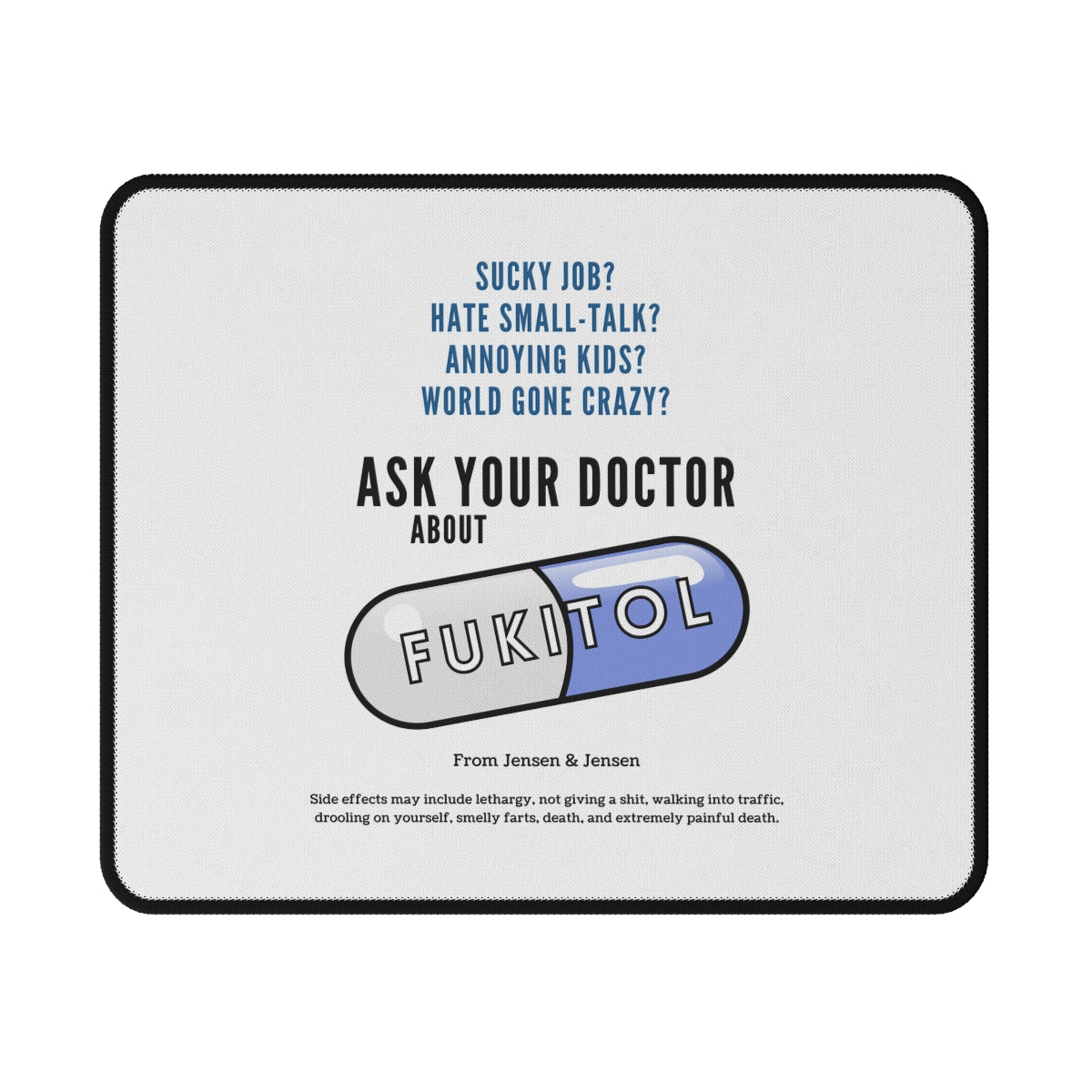Fukitol Non-Slip Mouse Pad