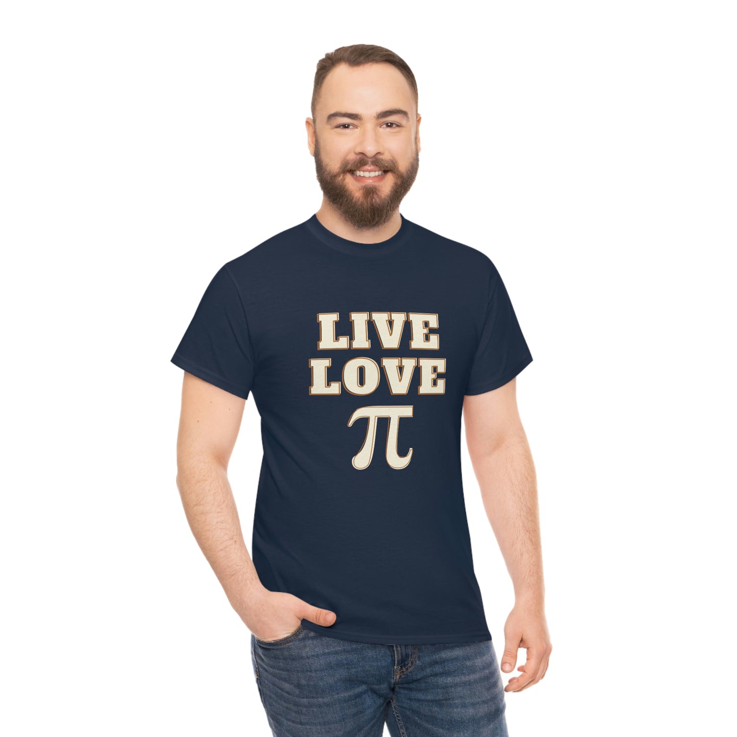 Live Love Pi Unisex Cotton T-shirt