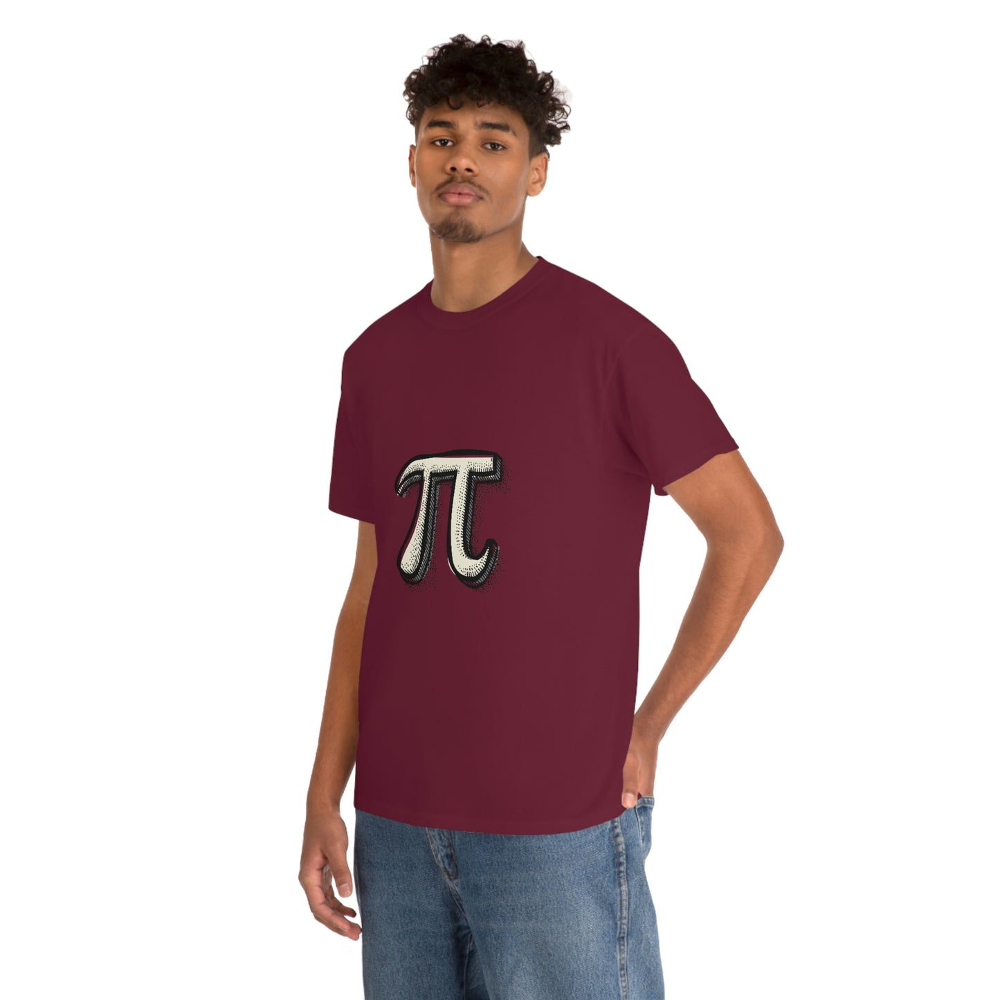 Sketchy Pi Unisex Cotton T-shirt