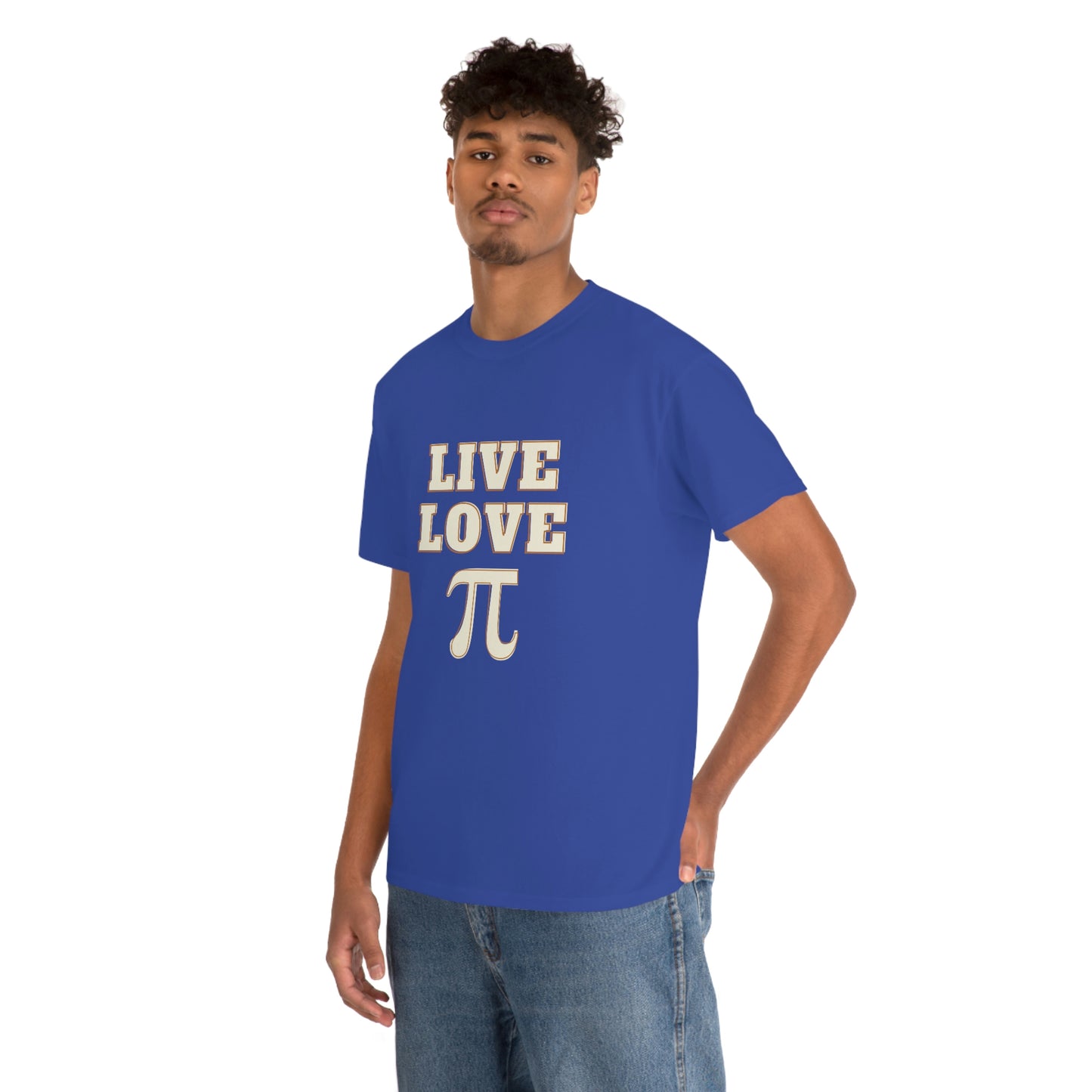 Live Love Pi Unisex Cotton T-shirt