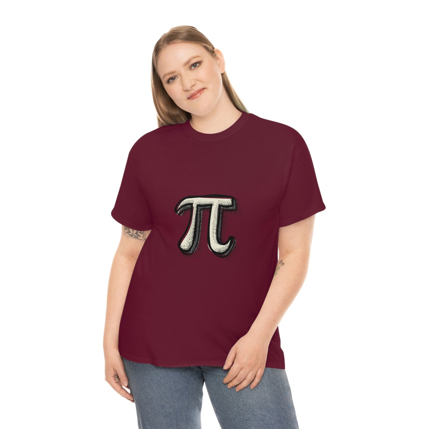 Sketchy Pi Unisex Cotton T-shirt