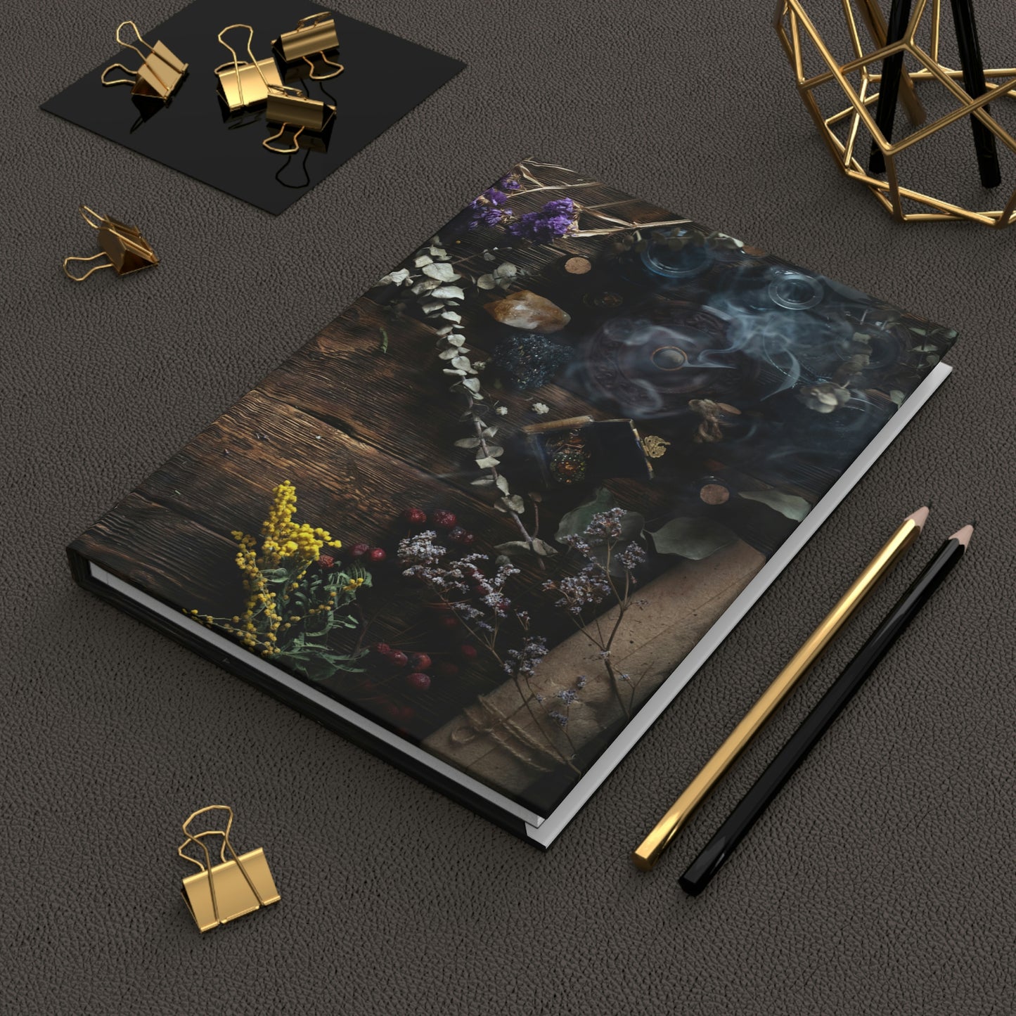 Witchcraft Notebook Book Hardcover Journal Matte