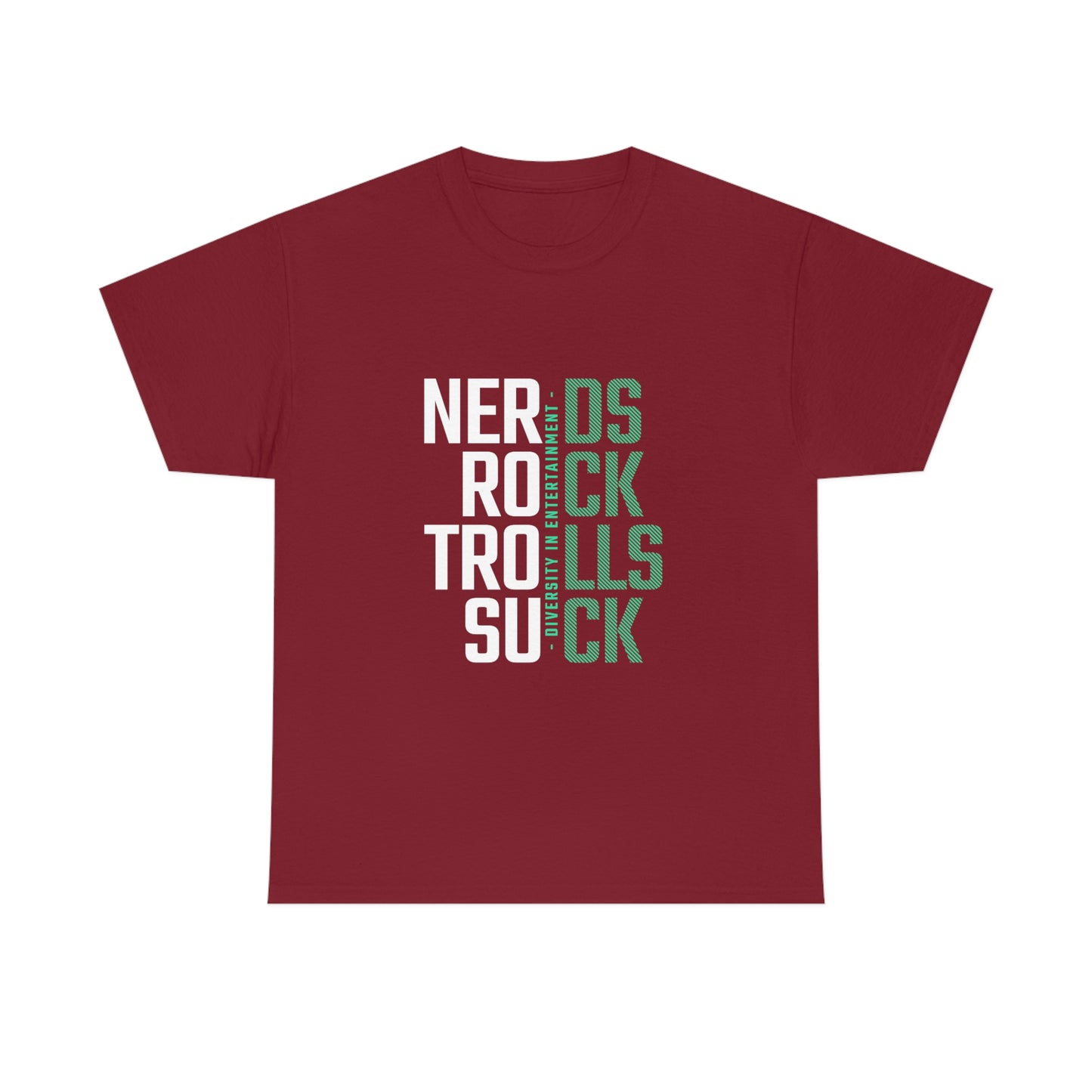 Nerds Rock Troll Suck Unisex Cotton T-shirt