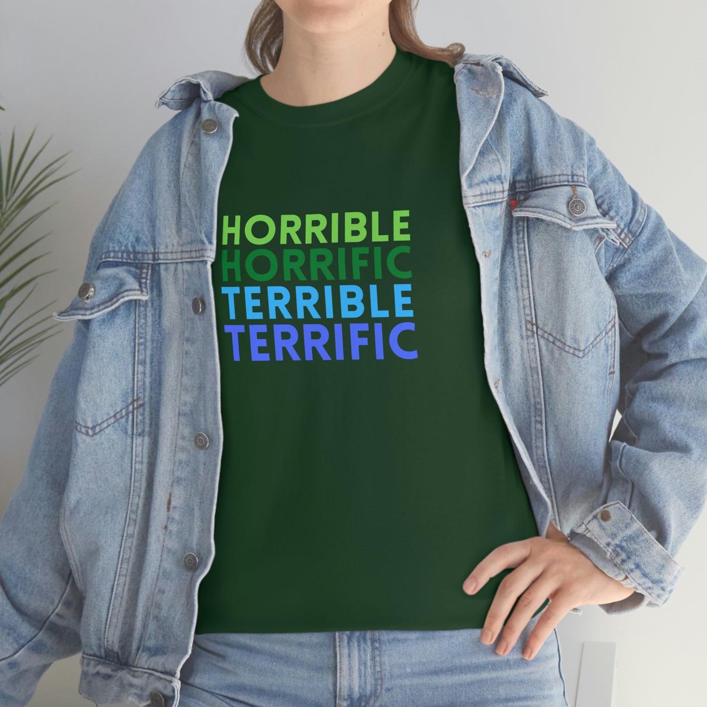 Terrific Unisex Cotton T-shirt