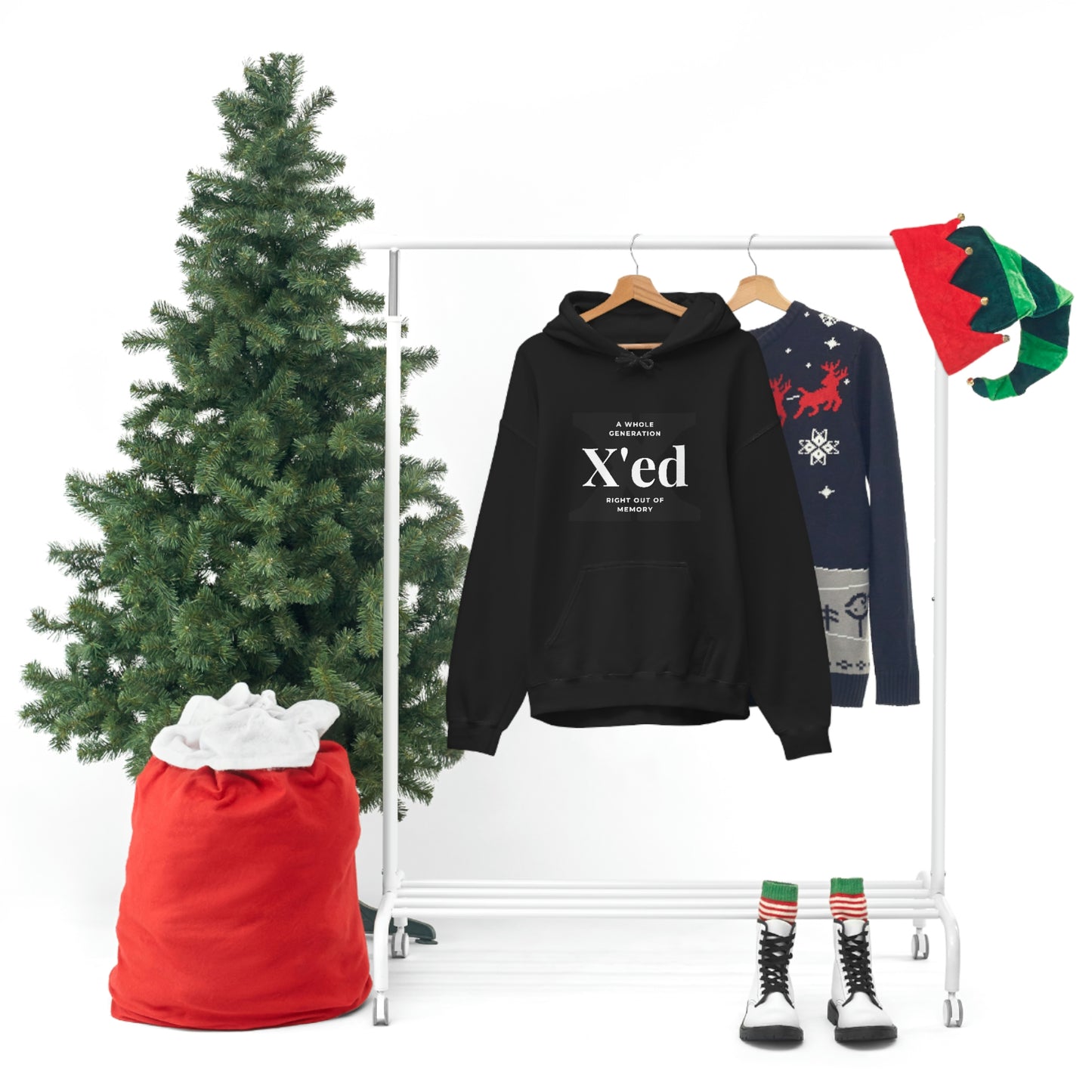 GenX X'ed Out Unisex Hooded Sweatshirt