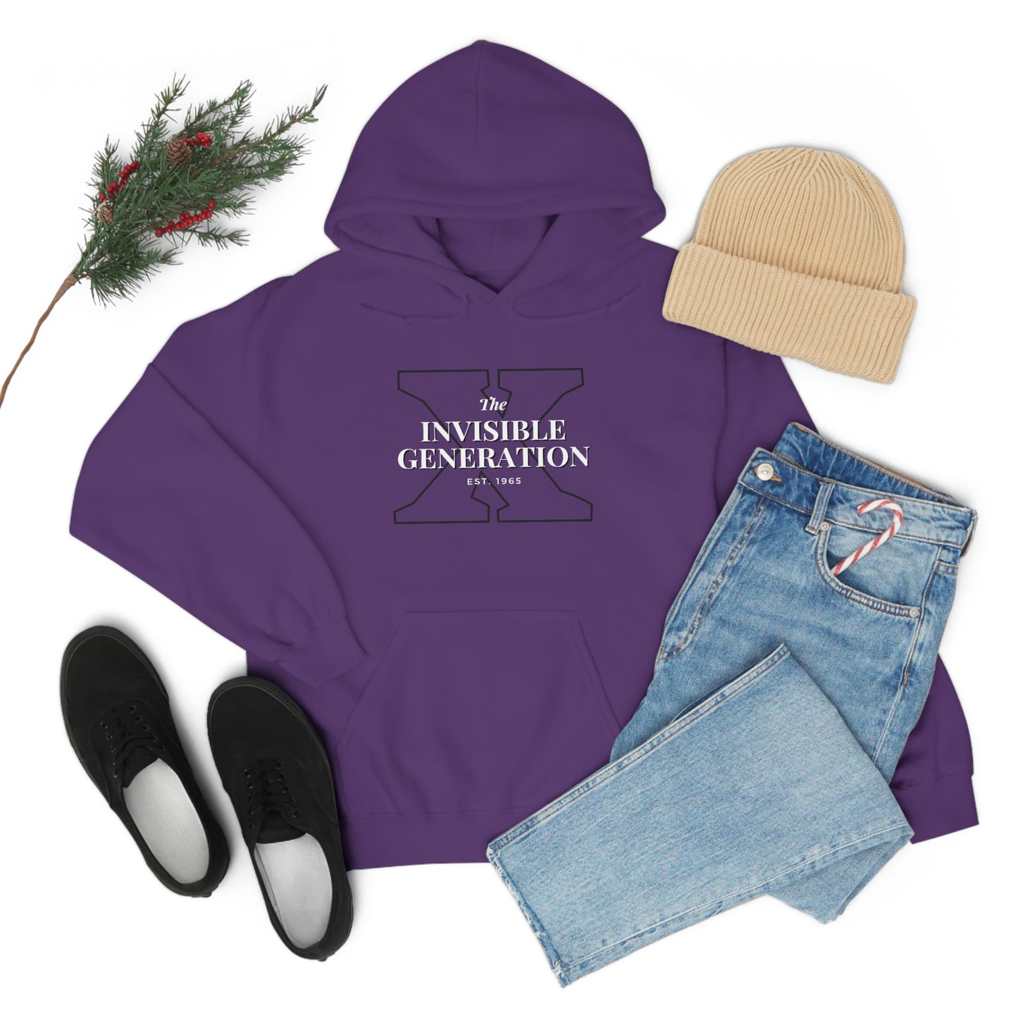 GenX Invisible Generation Unisex Hooded Sweatshirt