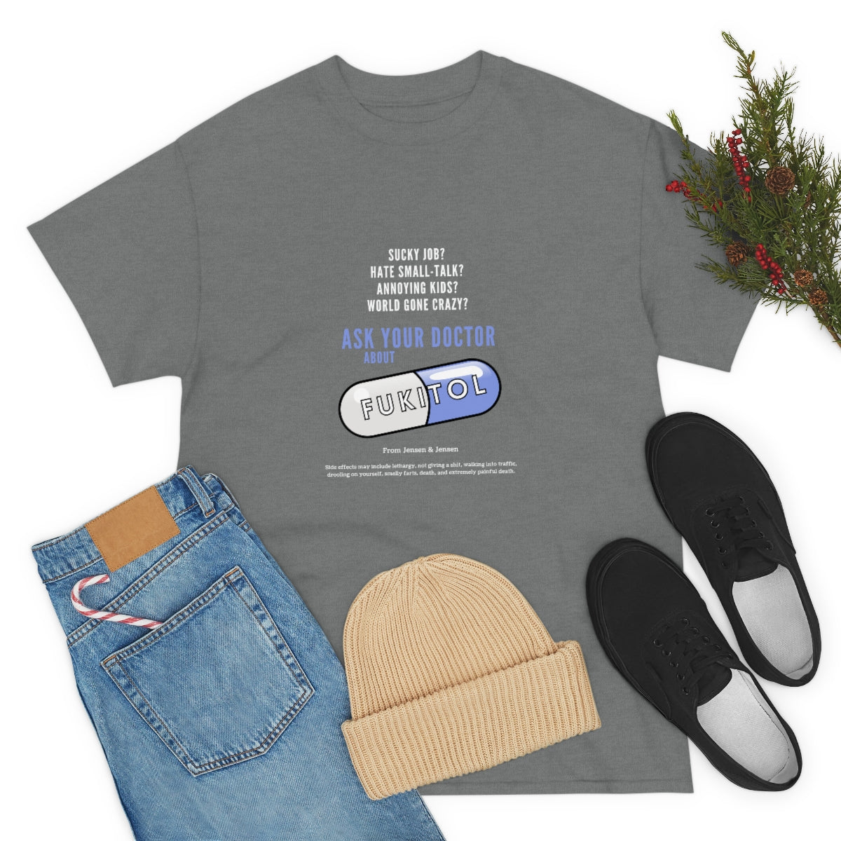 Just Say Fukitol Unisex Cotton T-shirt
