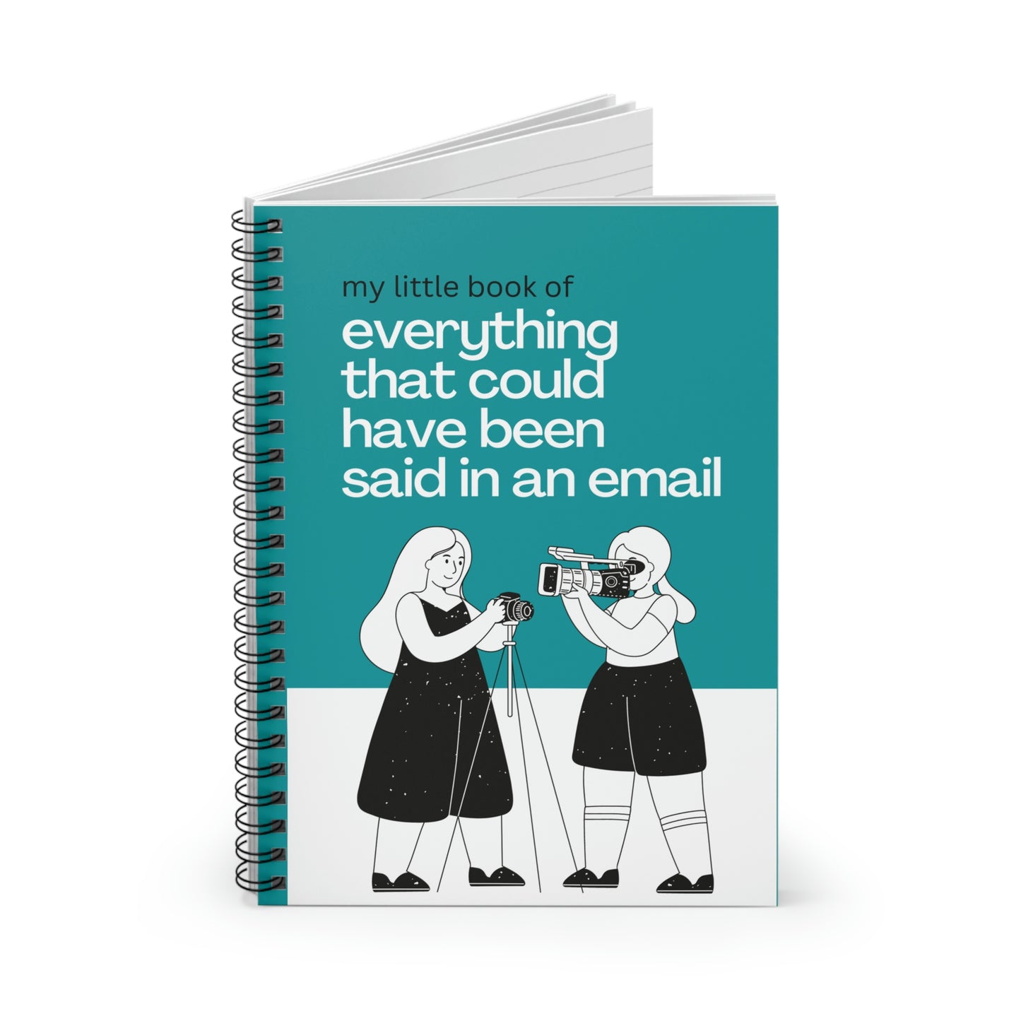 Could Have Been Email Spiral Notebook - Ruled Line