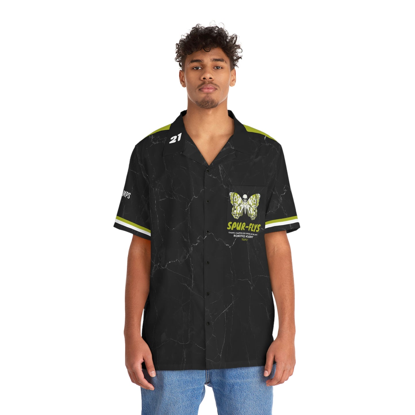 Spur-Flys Marble Bowling Shirt