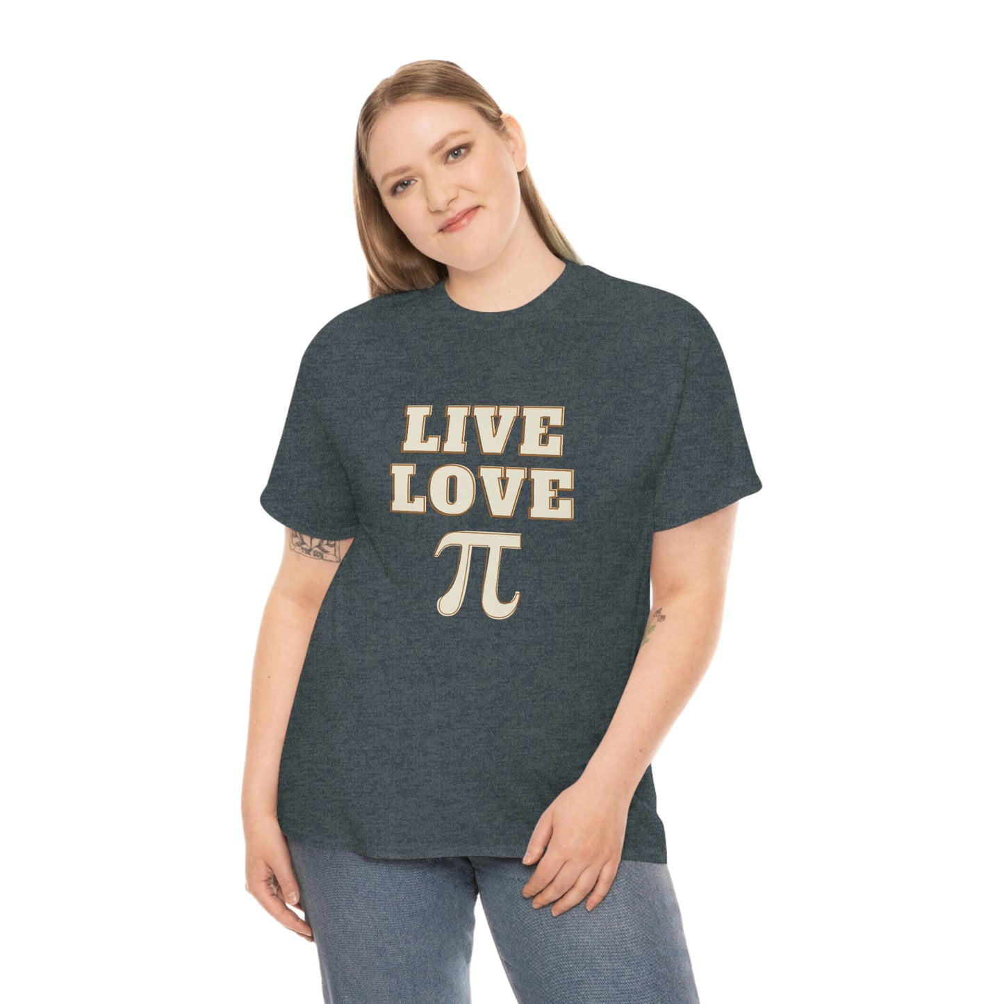 Live Love Pi Unisex Cotton T-shirt