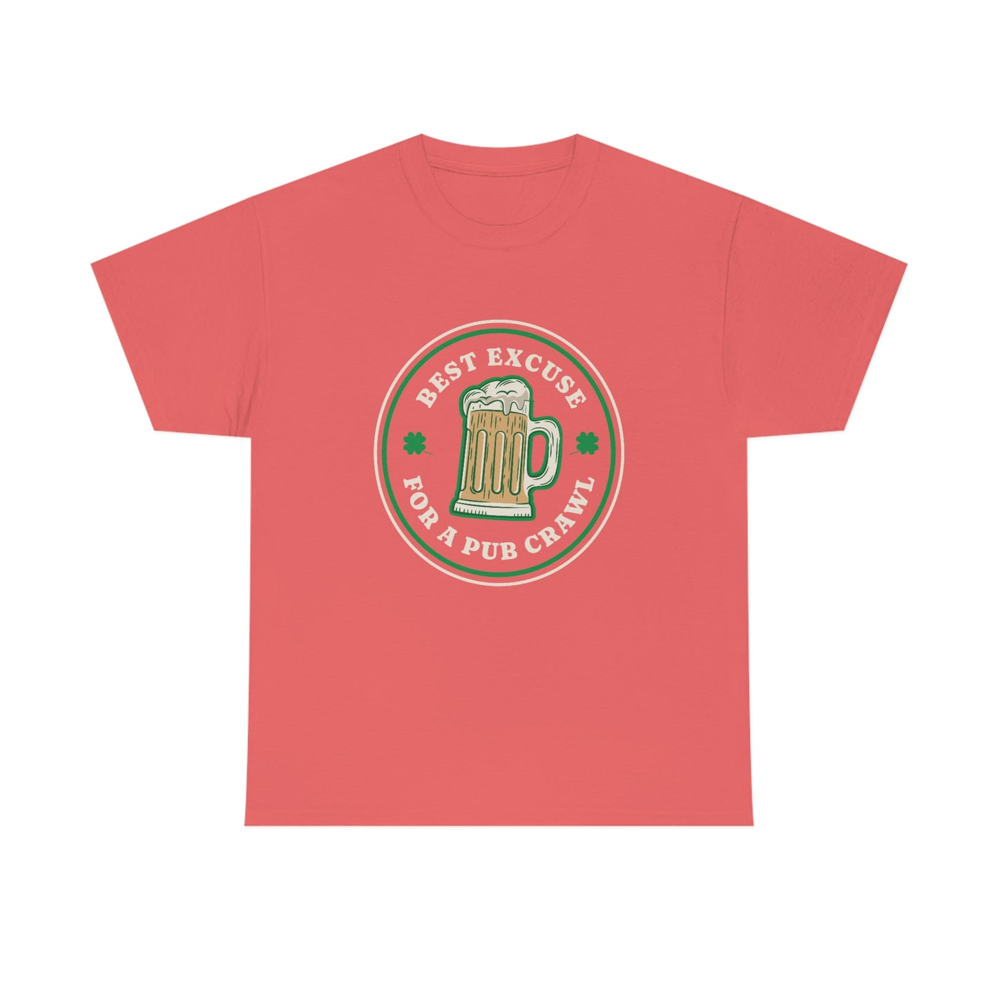 Pub Crawl Hearts Unisex Cotton T-shirt