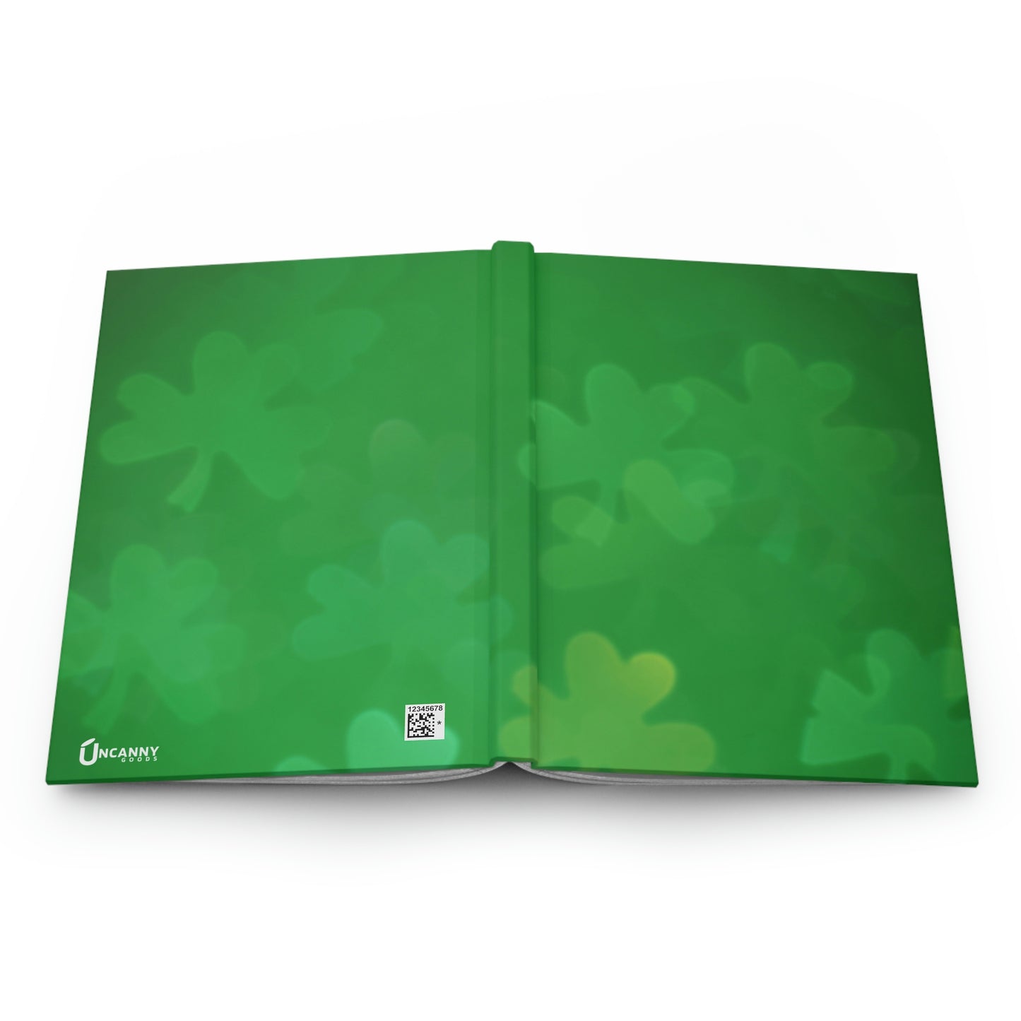 Shamrock Notebook Book Hardcover Journal Matte