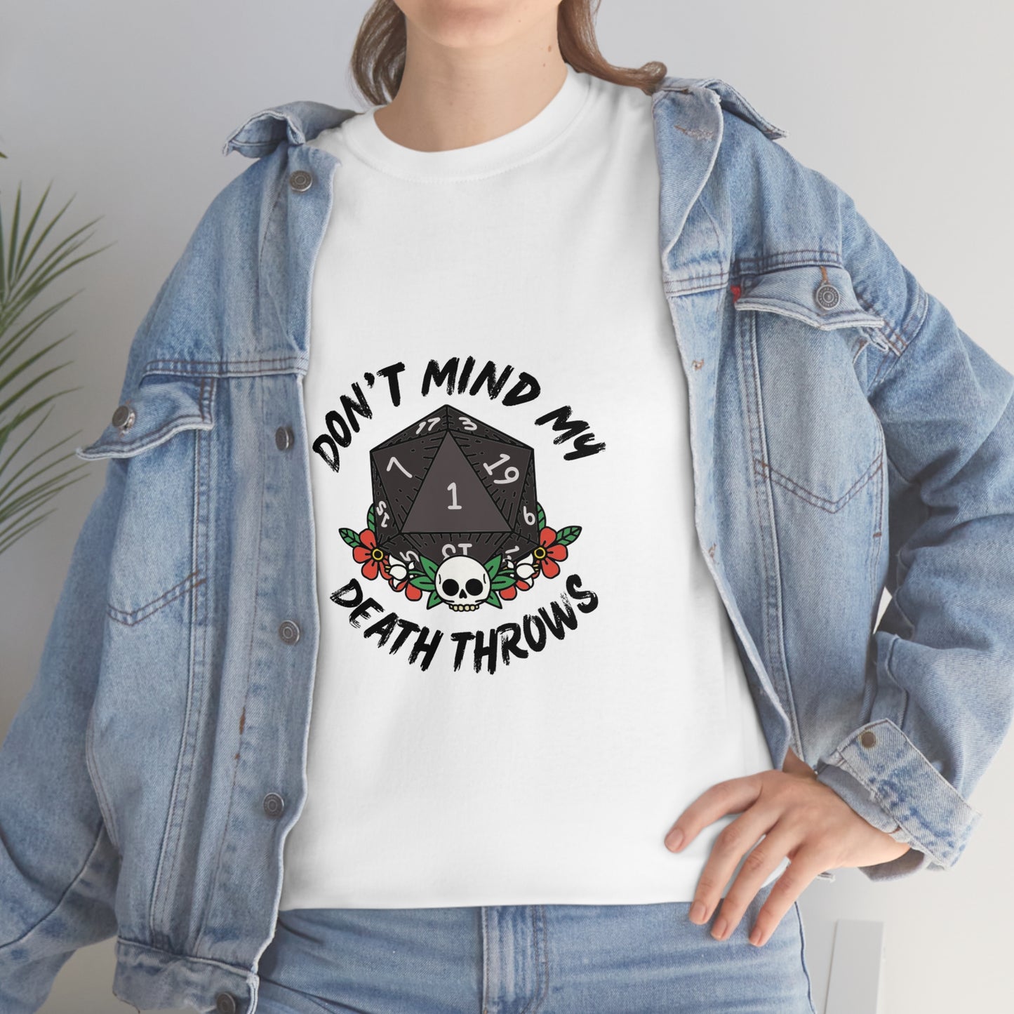 Death Throws Light Unisex Cotton T-shirt