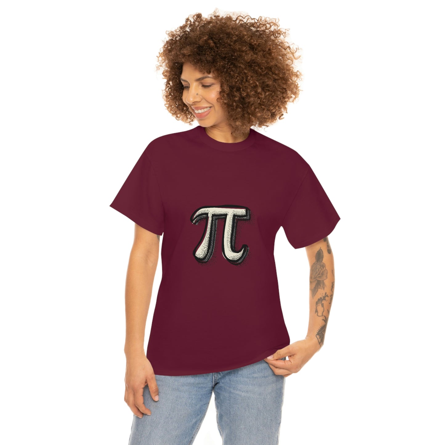 Sketchy Pi Unisex Cotton T-shirt