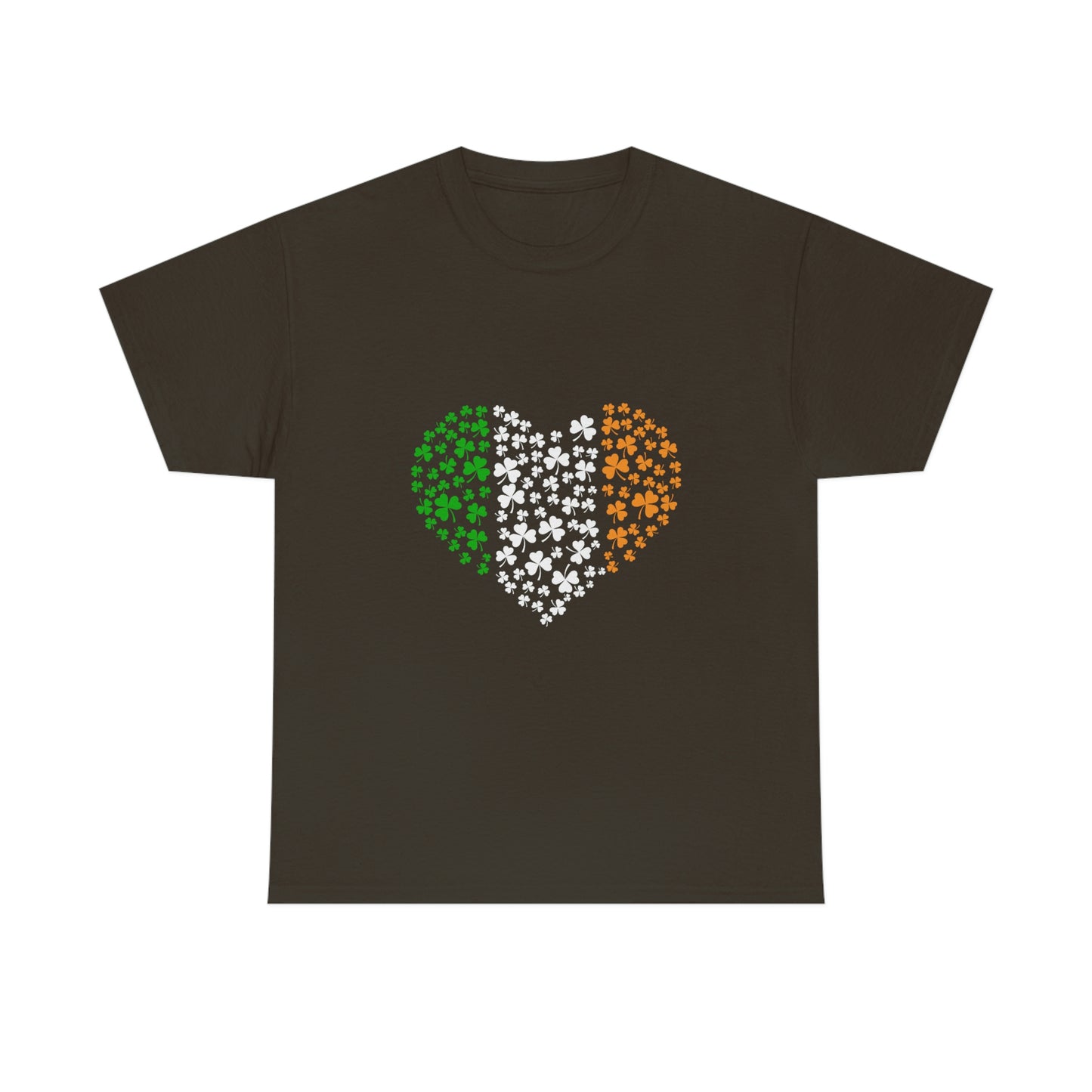 Irish Flag Hearts Unisex Cotton T-shirt