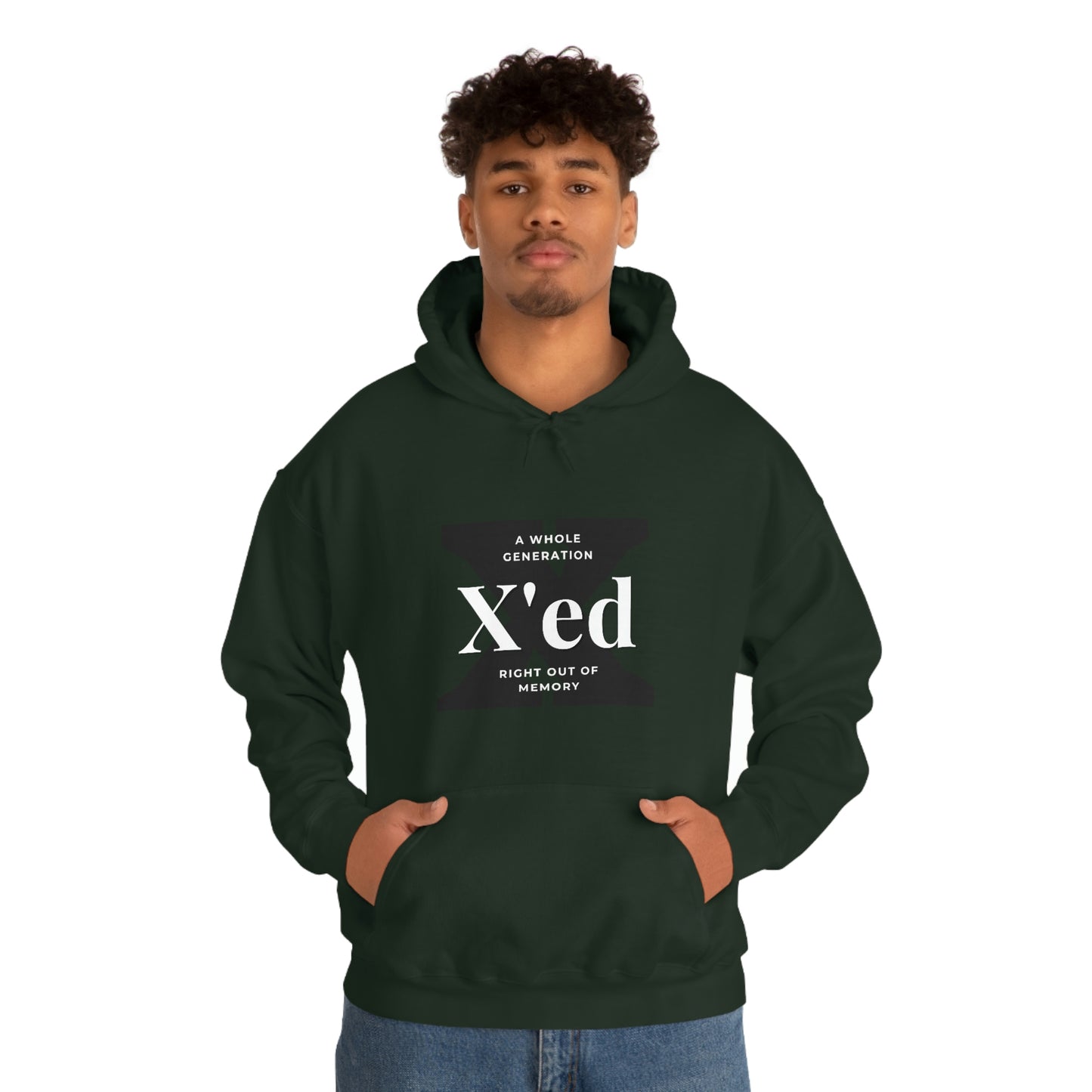 GenX X'ed Out Unisex Hooded Sweatshirt