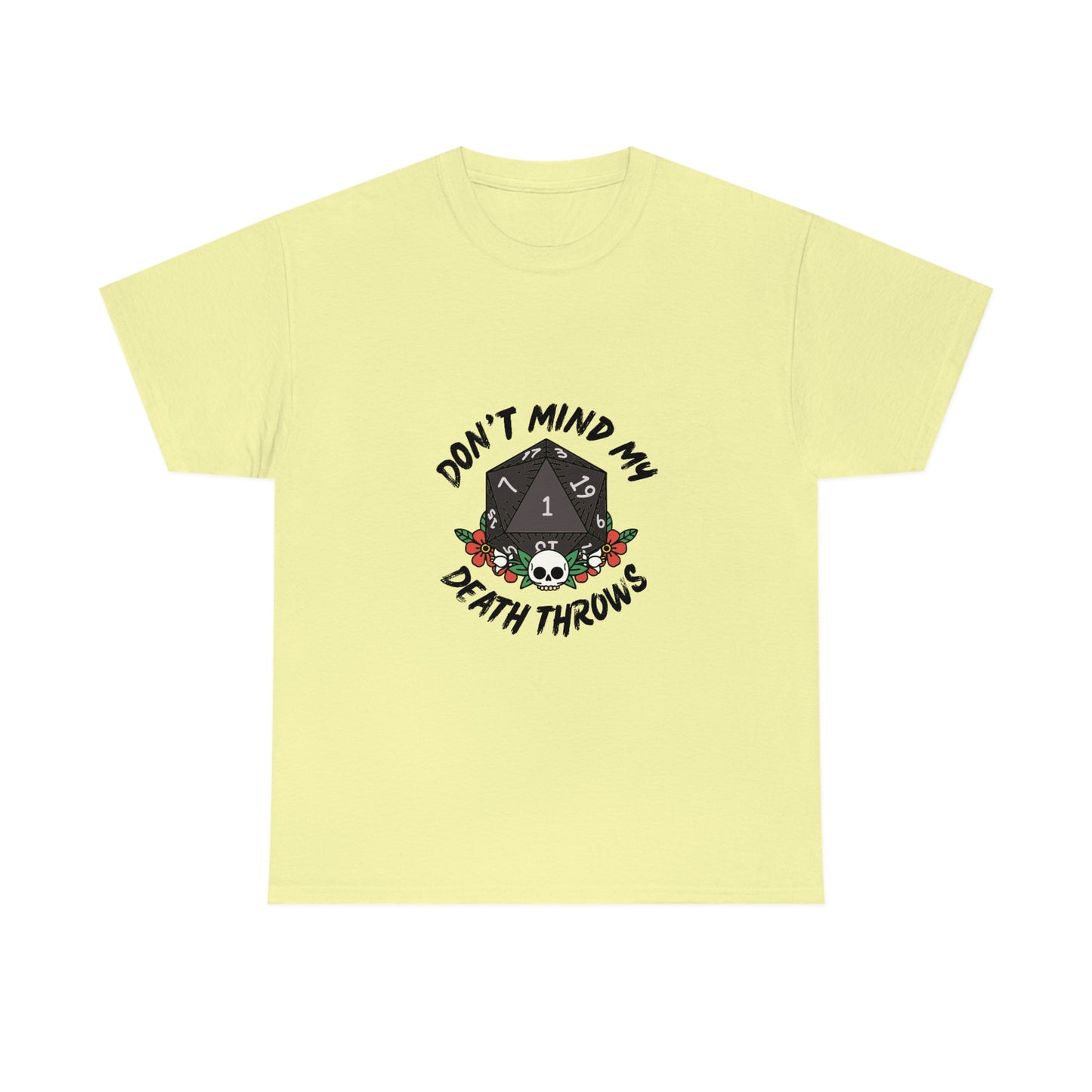 Death Throws Light Unisex Cotton T-shirt