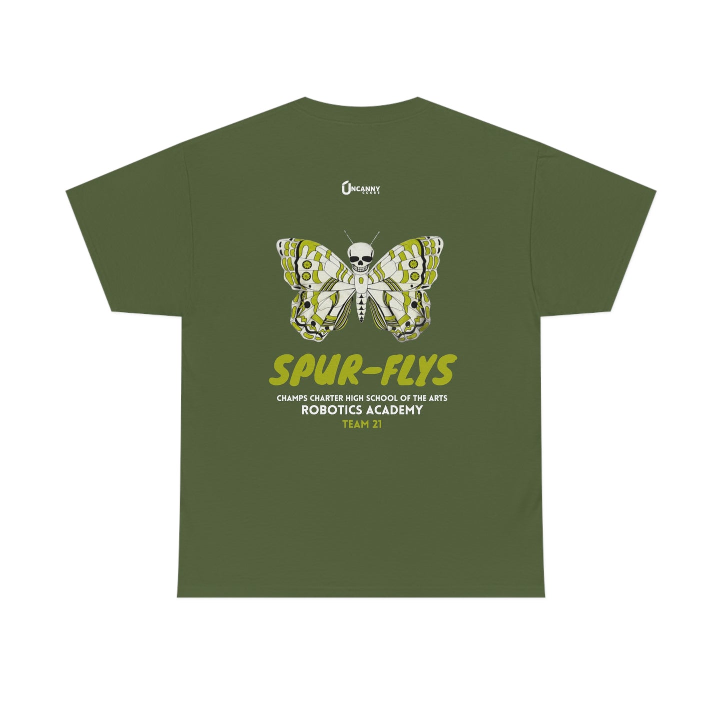 Spur-Flys Dark Unisex Cotton T-shirt