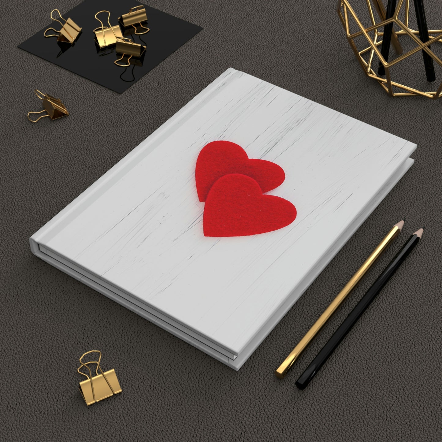 Simple Love Notebook Book Hardcover Journal Matte