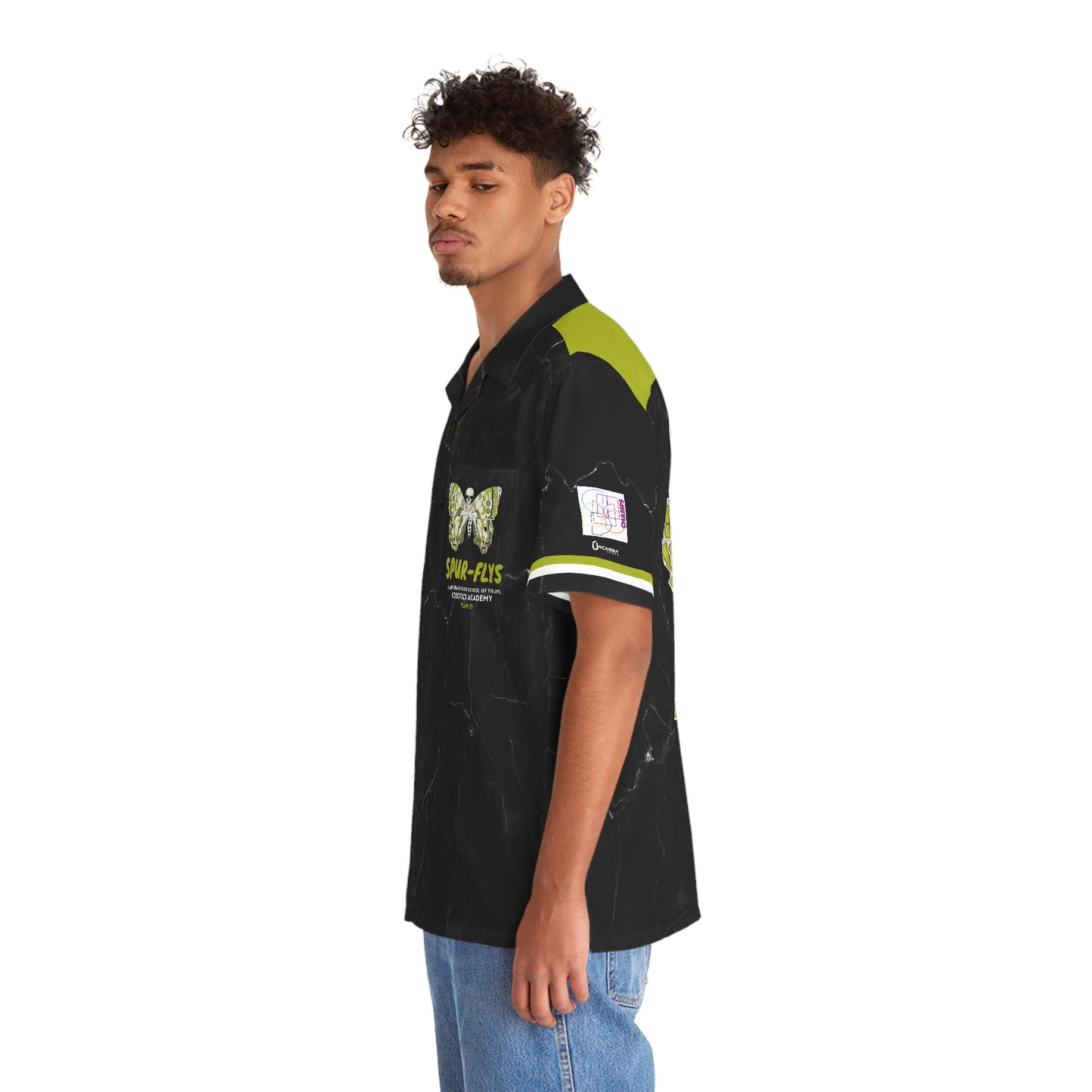 Spur-Flys Marble Bowling Shirt