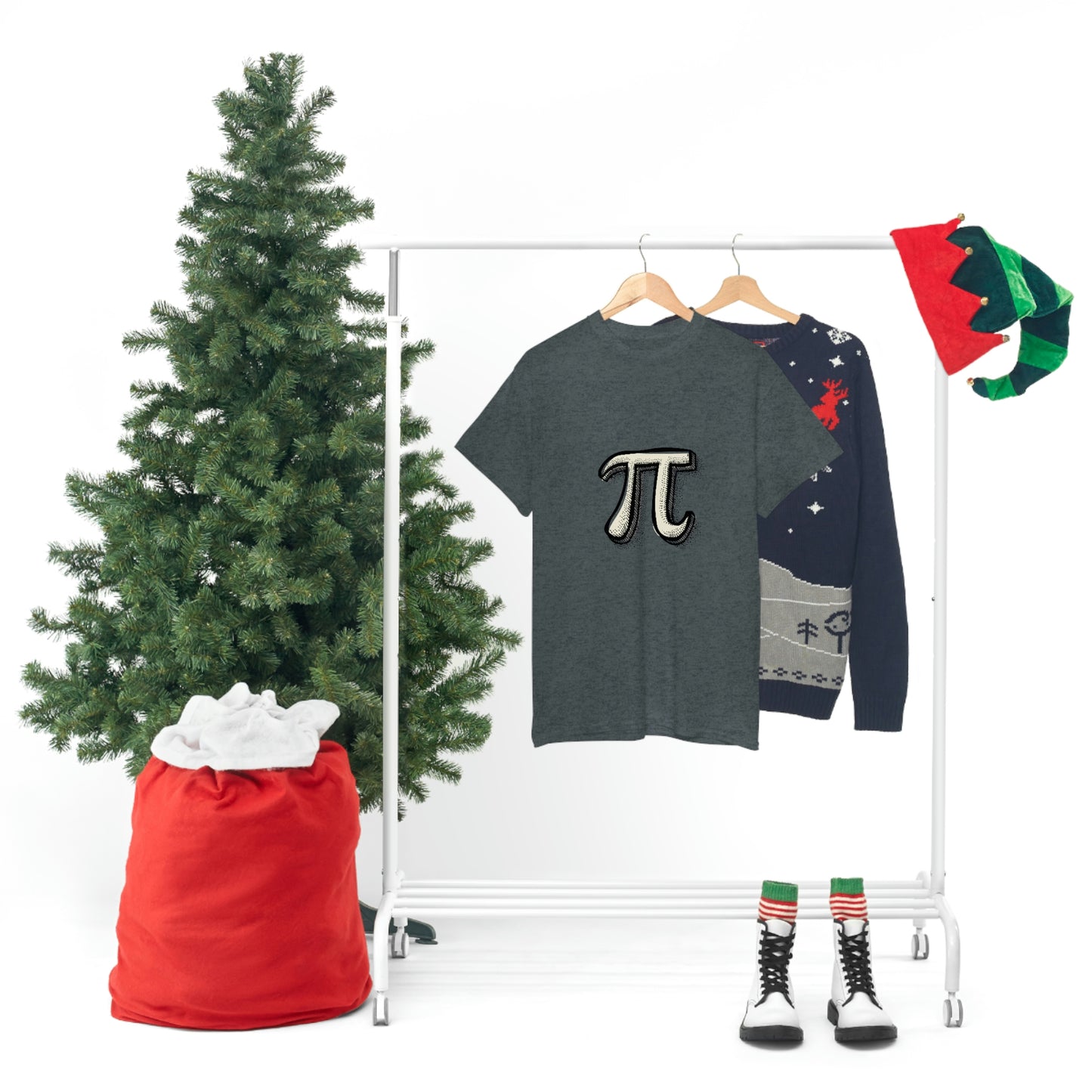 Sketchy Pi Unisex Cotton T-shirt