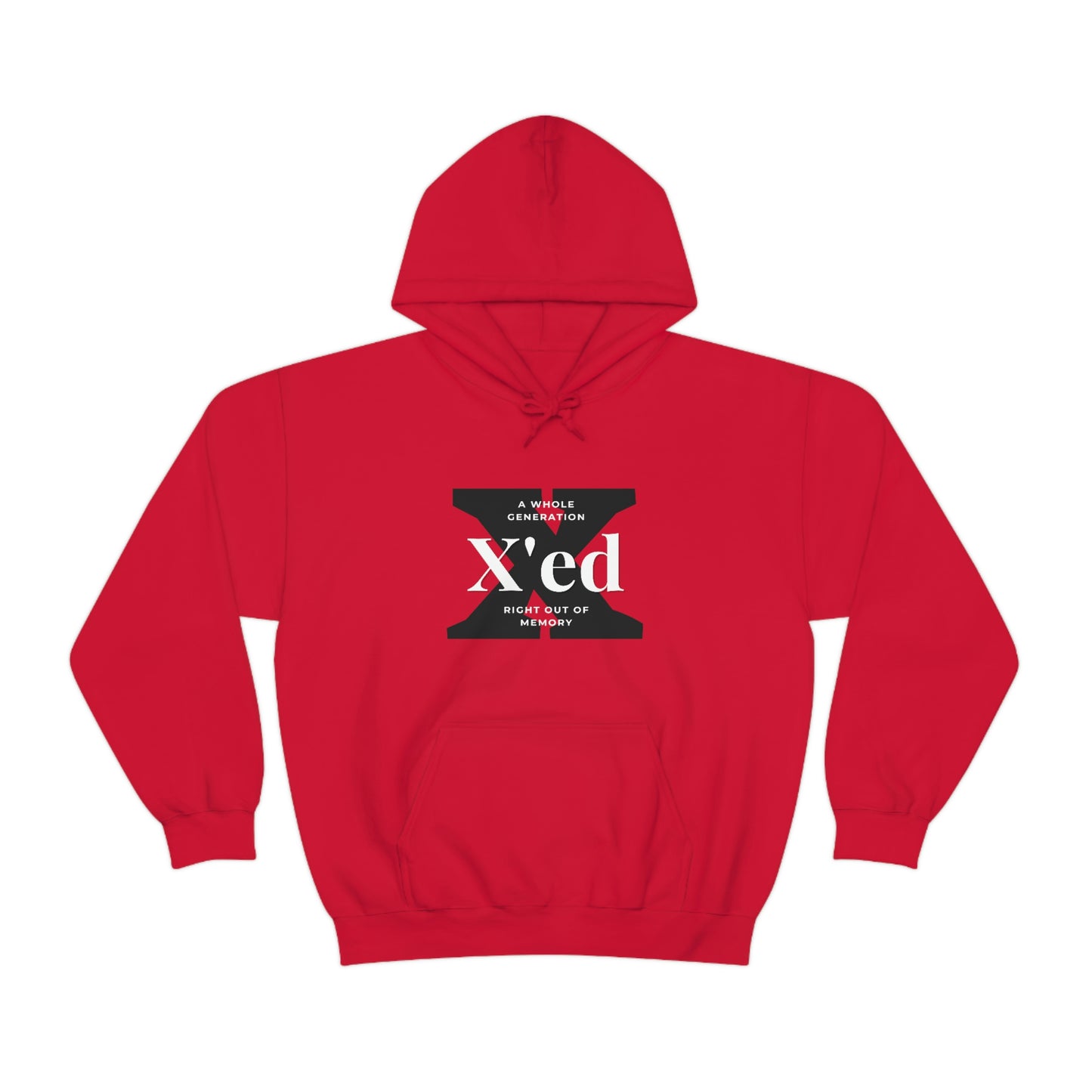 GenX X'ed Out Unisex Hooded Sweatshirt